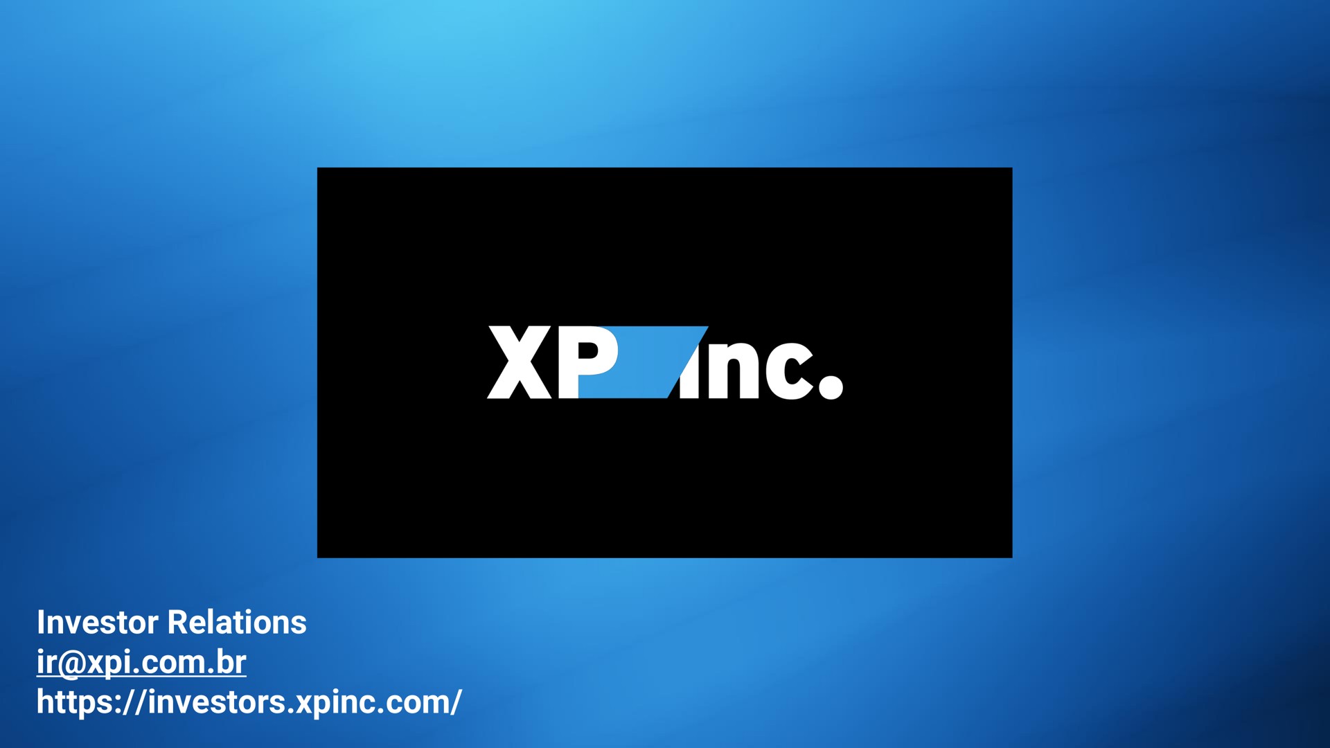 investor relations | XP Inc