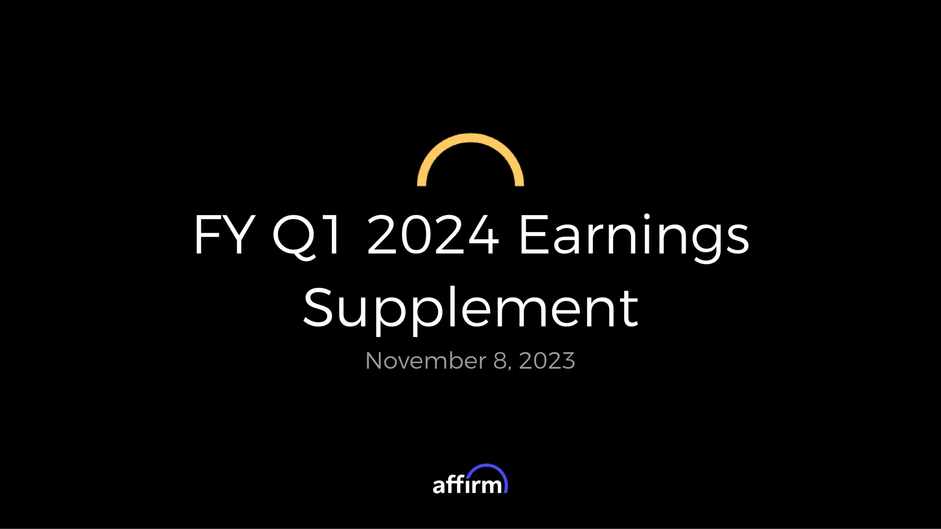 earnings supplement ean aal | Affirm