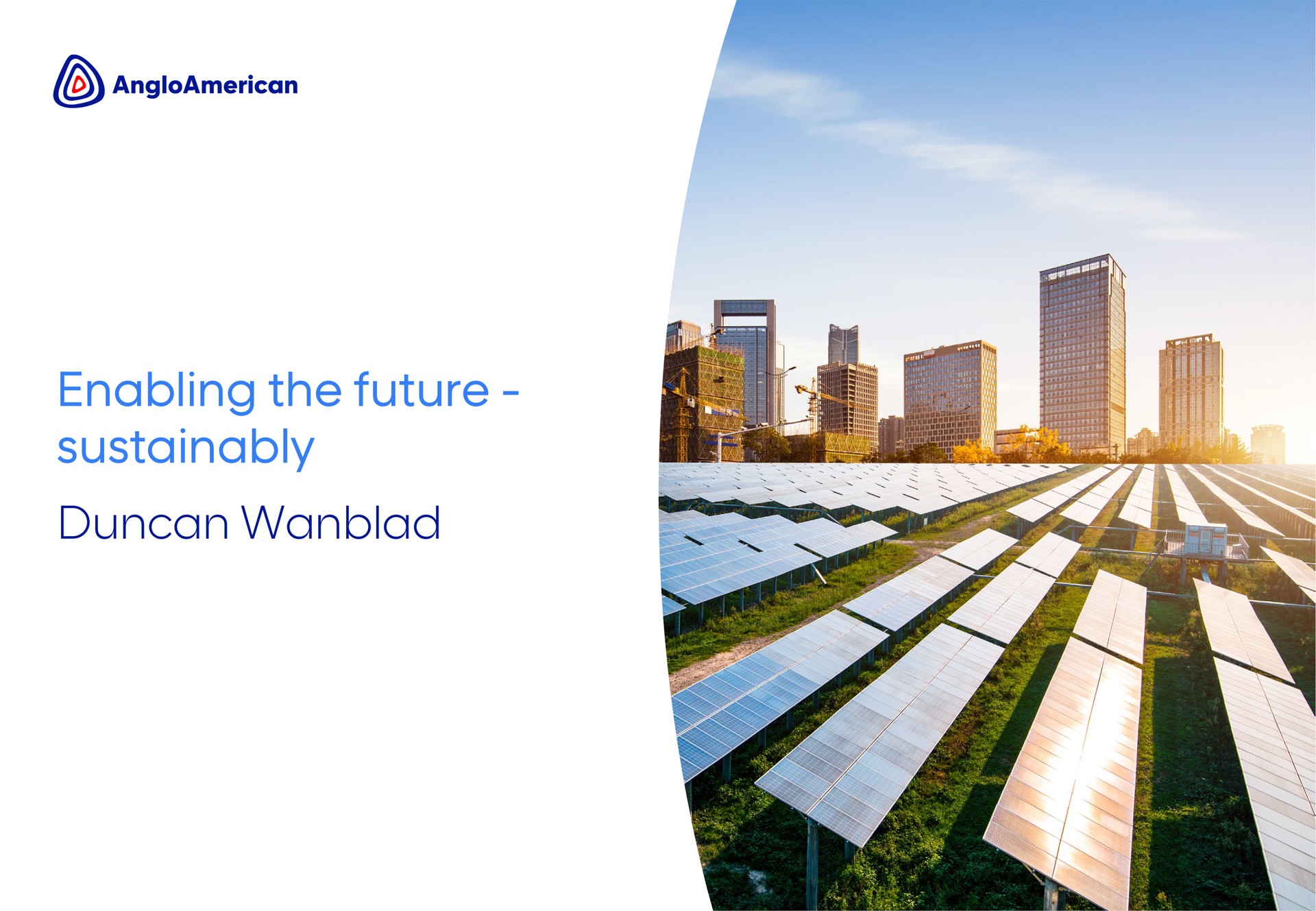 enabling the future i | AngloAmerican