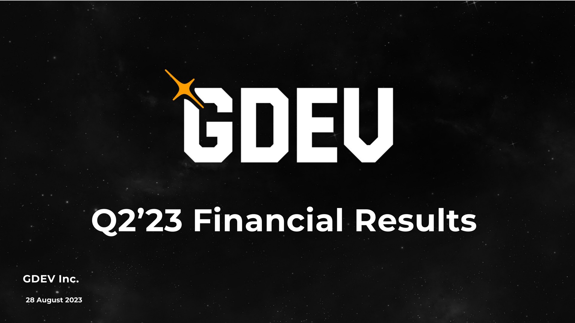 financial results august | Nexters