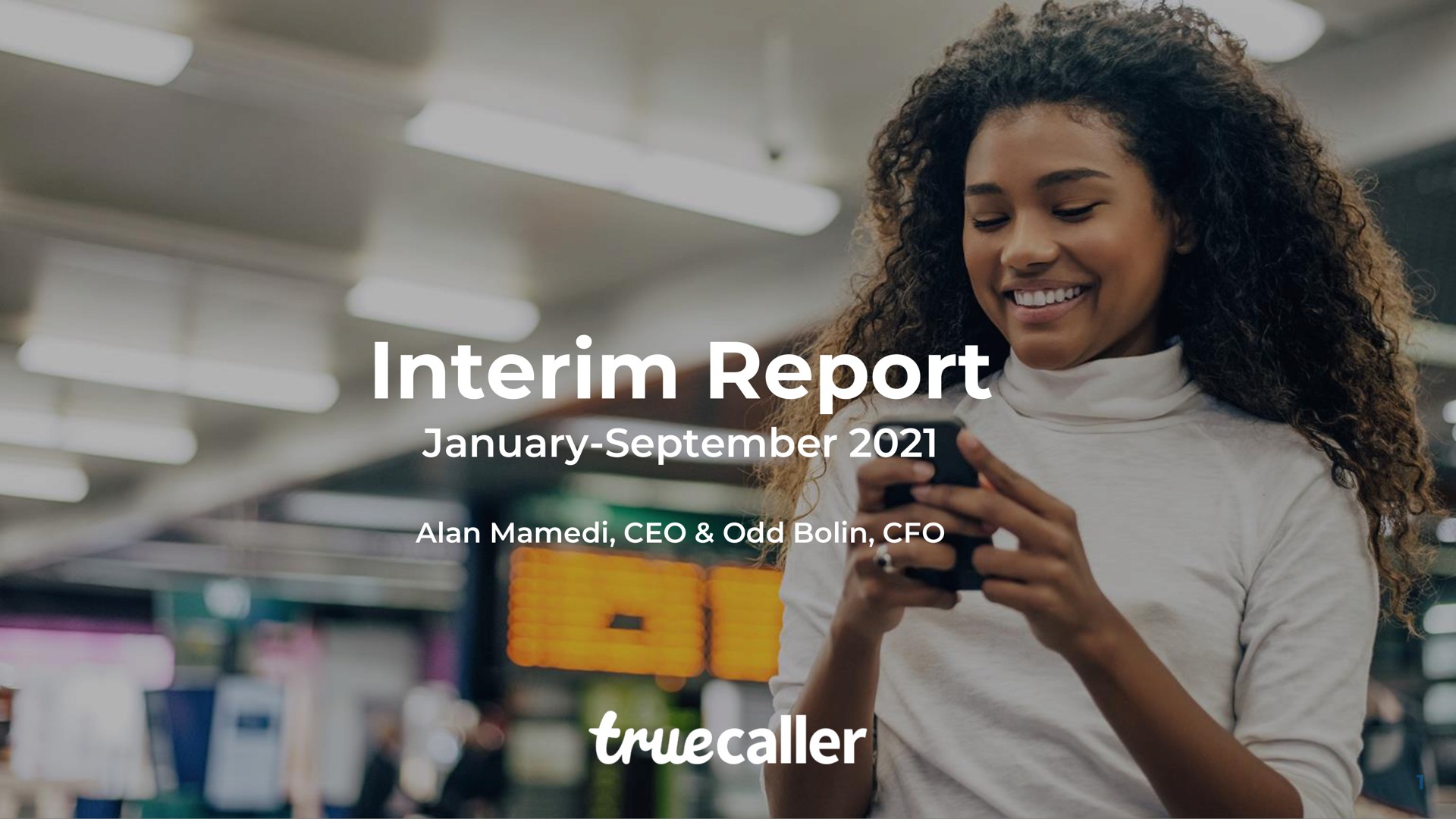 interim report | Truecaller