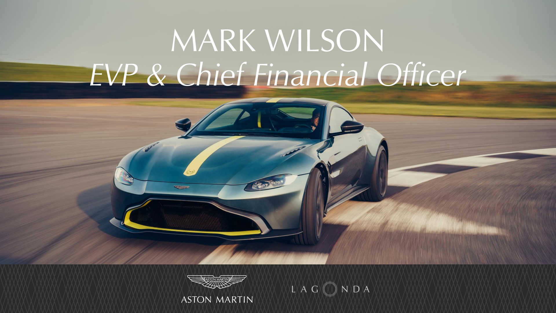 mark chief financial officer | Aston Martin Lagonda