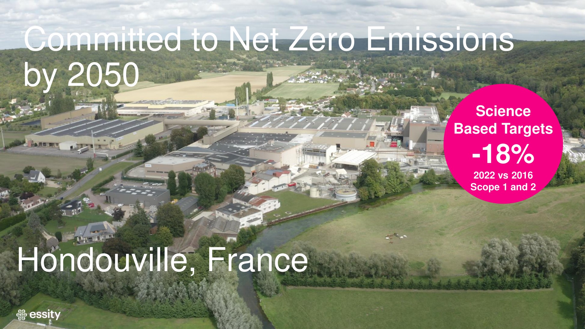 committed to net zero emissions by text | Essity