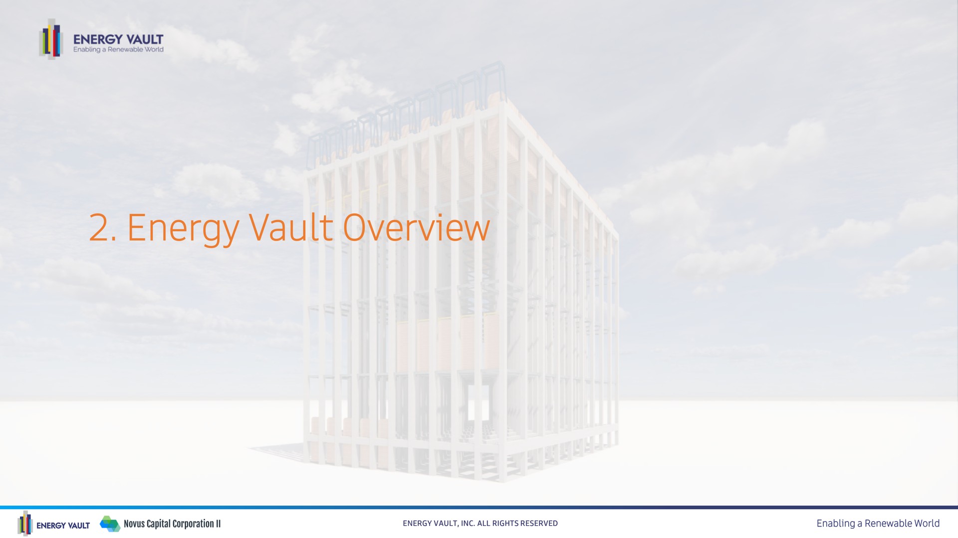 energy vault overview | Energy Vault