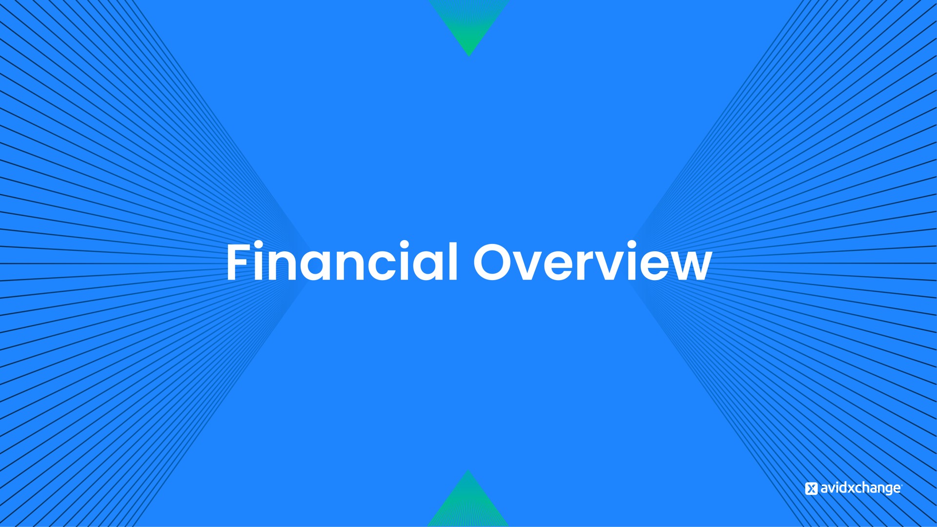 financial overview | AvidXchange
