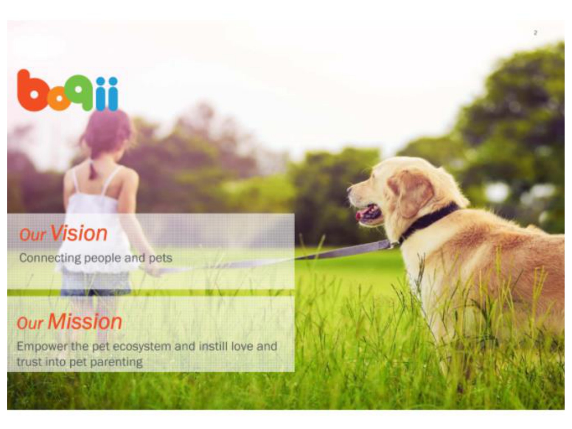 and pets see of our mission empower the pet ecosystem and instill love and pet parenting | Boqii Holding