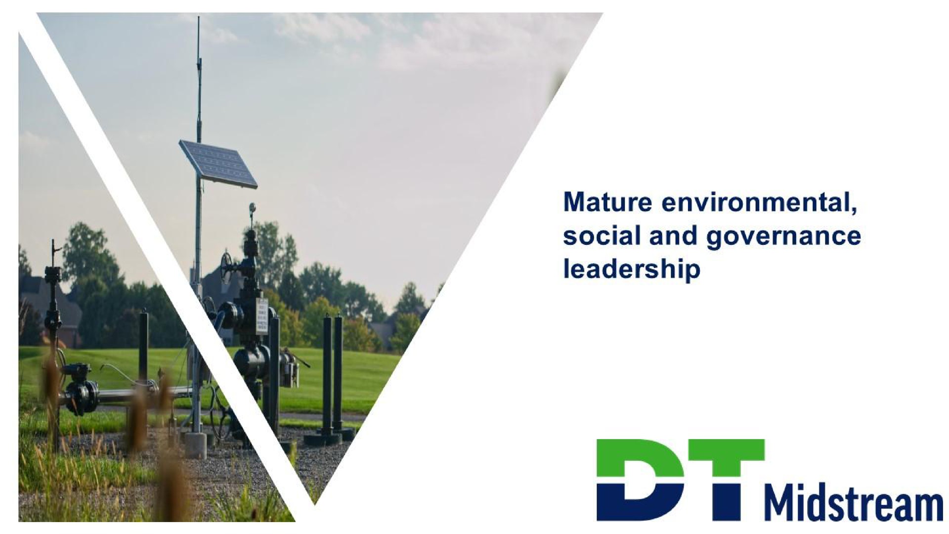 mature environmental social and governance leadership midstream | DT Midstream