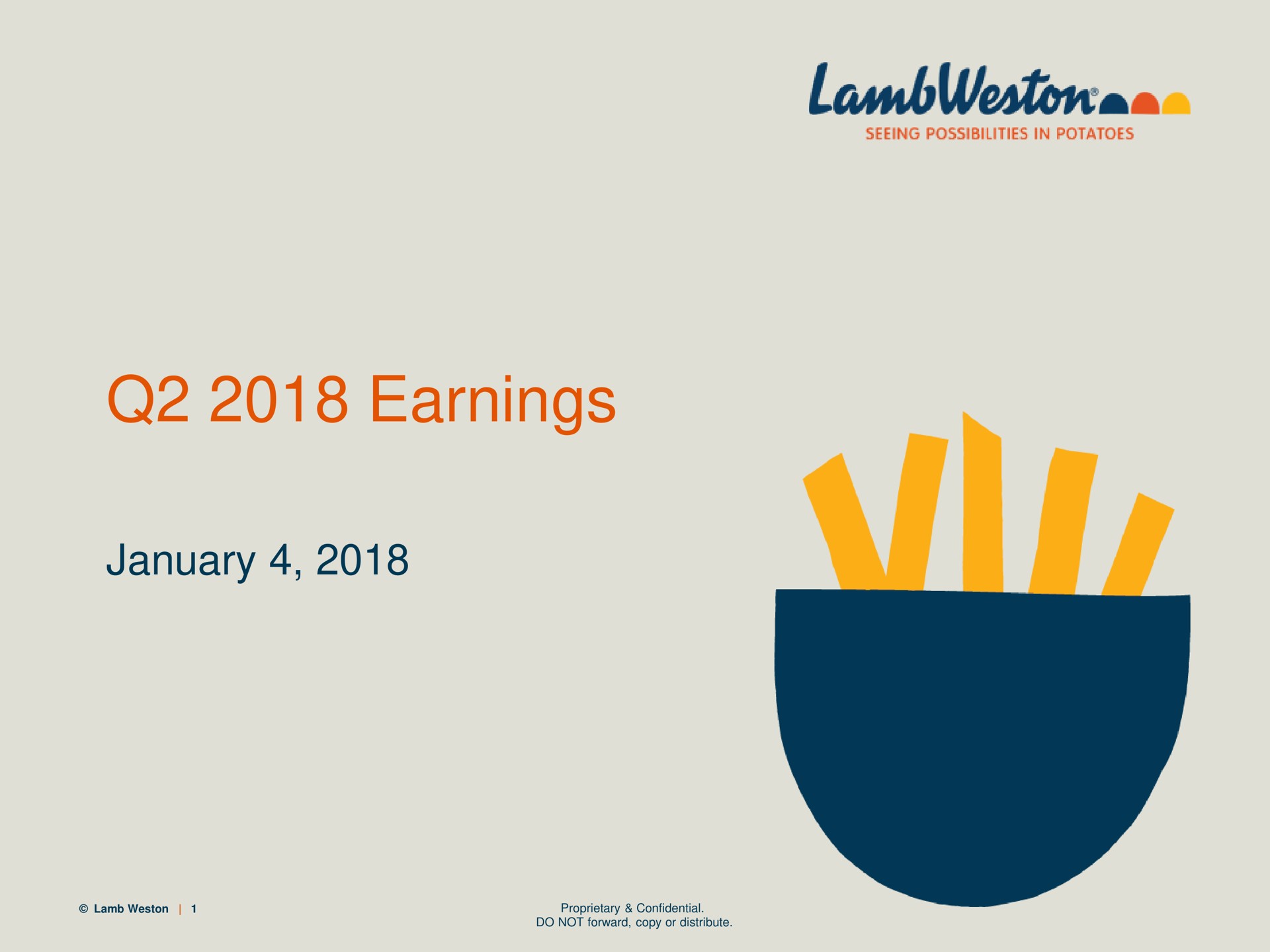 earnings | Lamb Weston