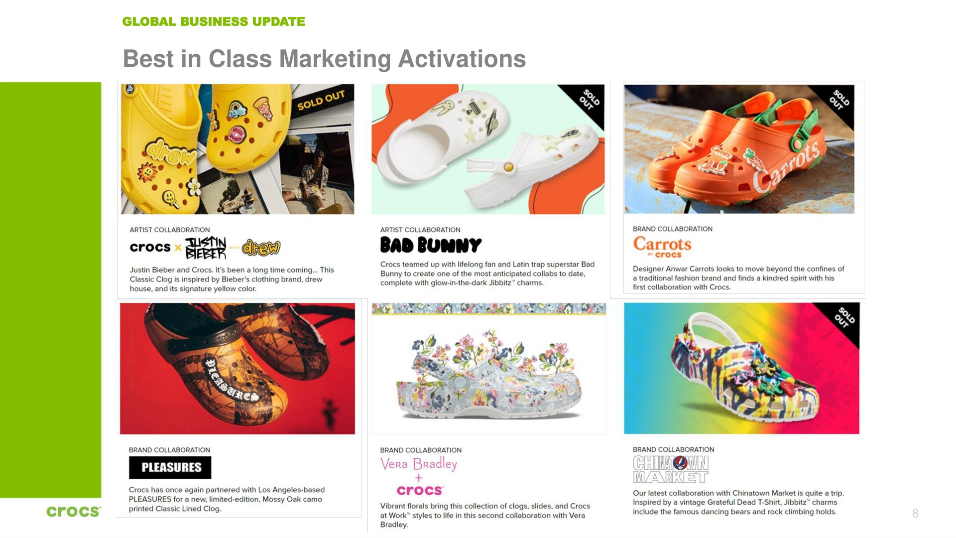 best in class marketing activations bad bunny | Crocs