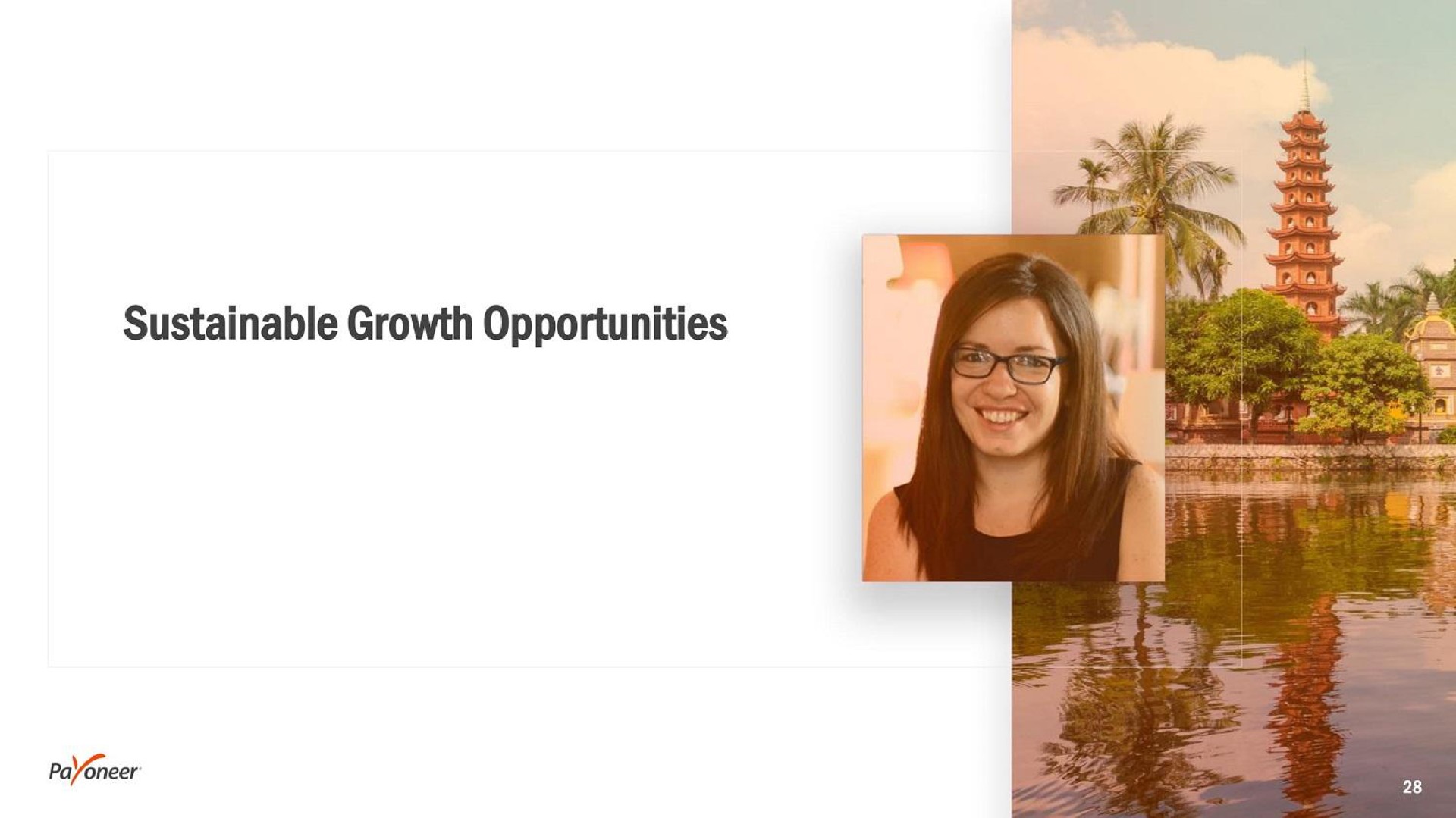sustainable growth opportunities | Payoneer
