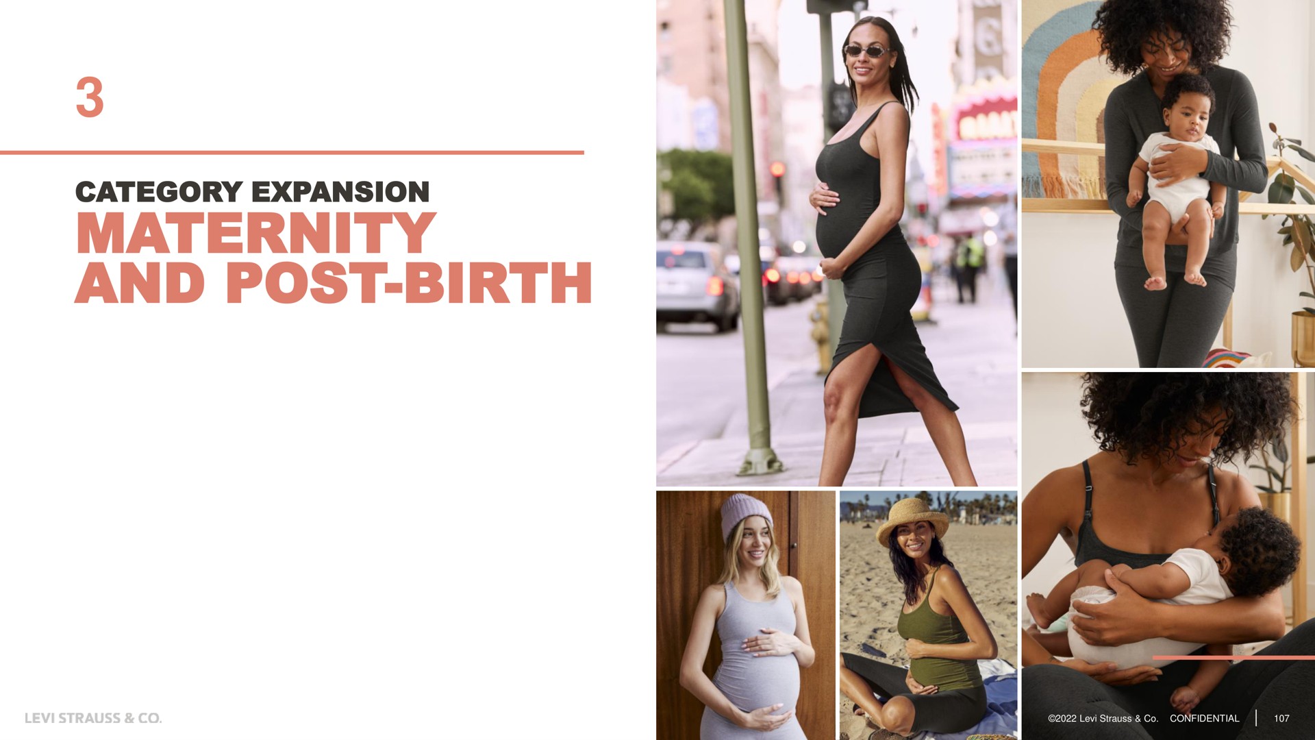 category expansion maternity and post birth | Levi Strauss