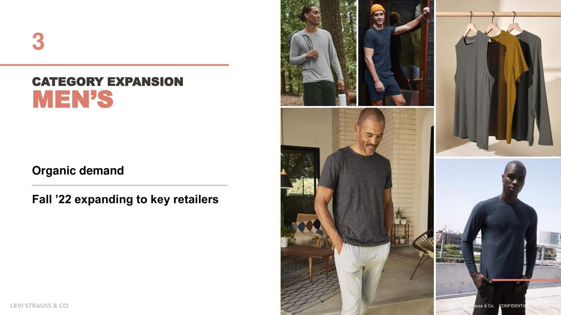 category expansion men organic demand fall expanding to key retailers | Levi Strauss