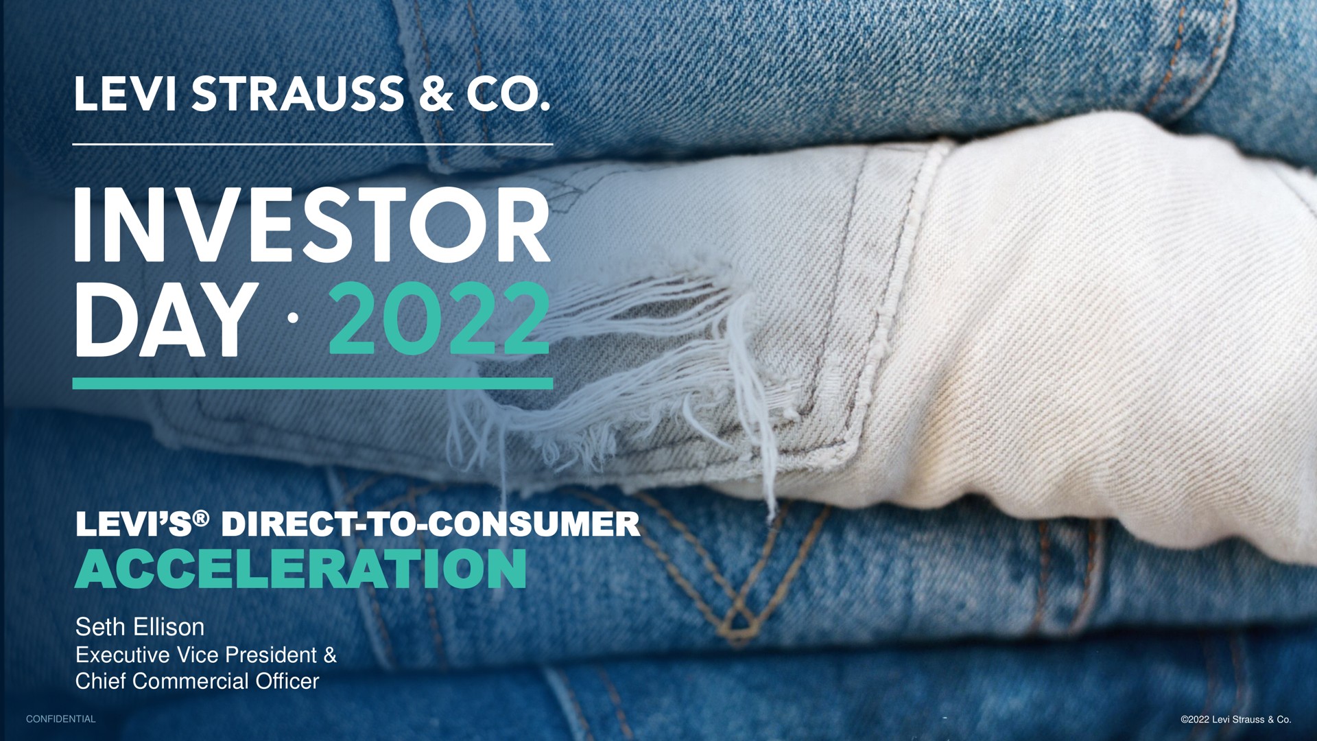 direct to consumer acceleration investor day tal seth | Levi Strauss