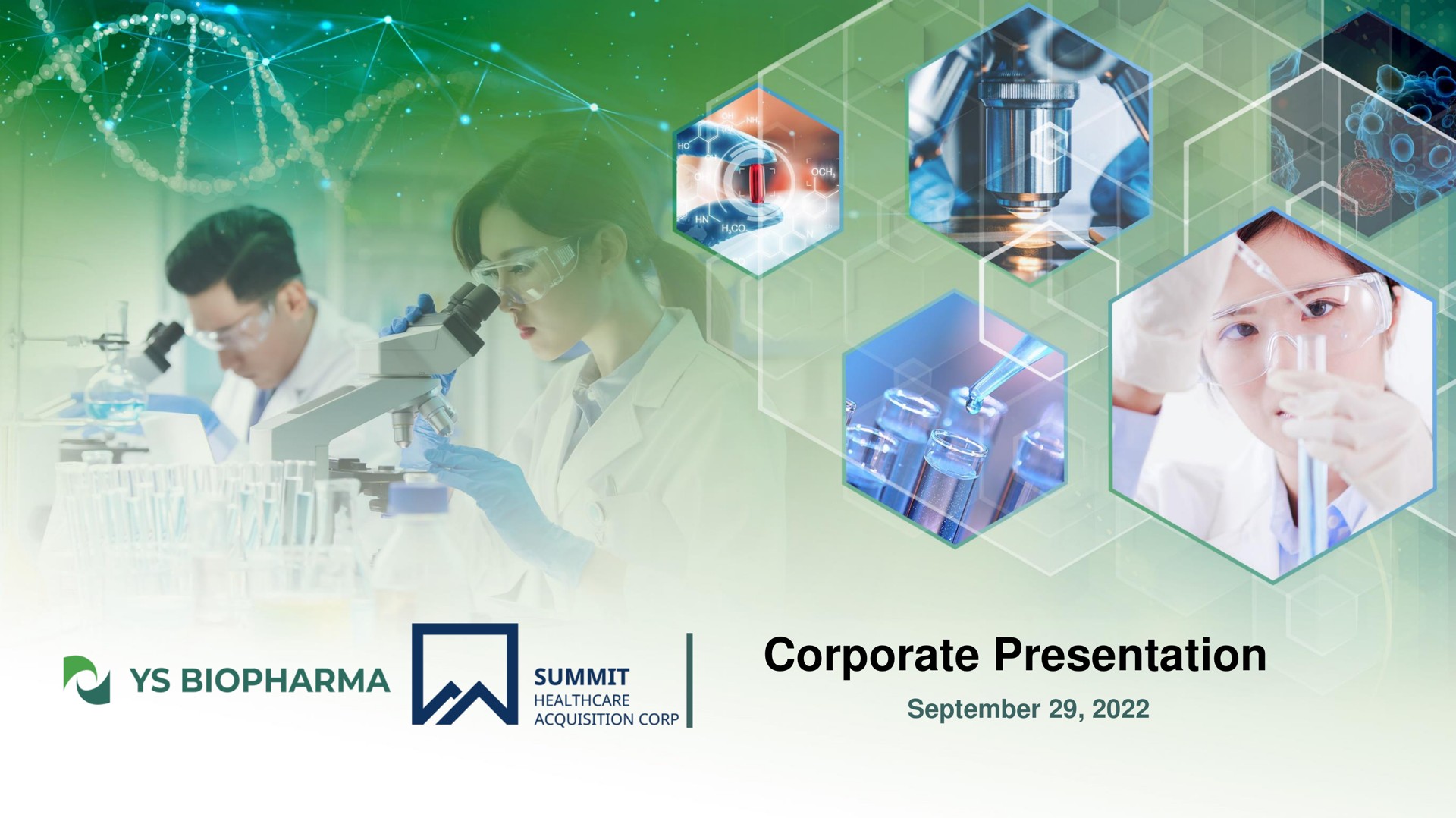 corporate presentation summit | YS Biopharma