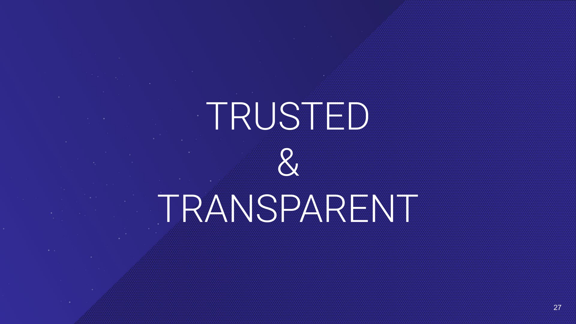 trusted transparent uss | Voyager Digital