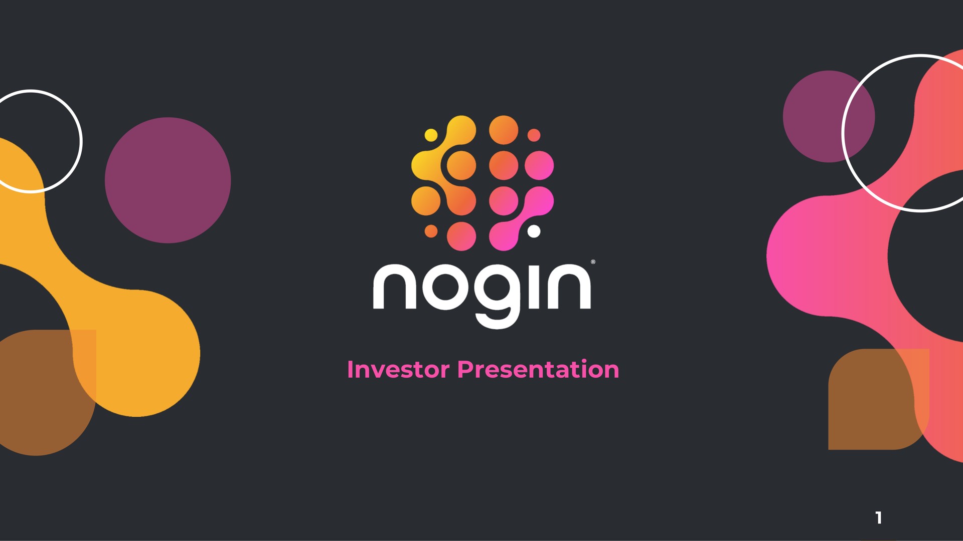 investor presentation | Nogin