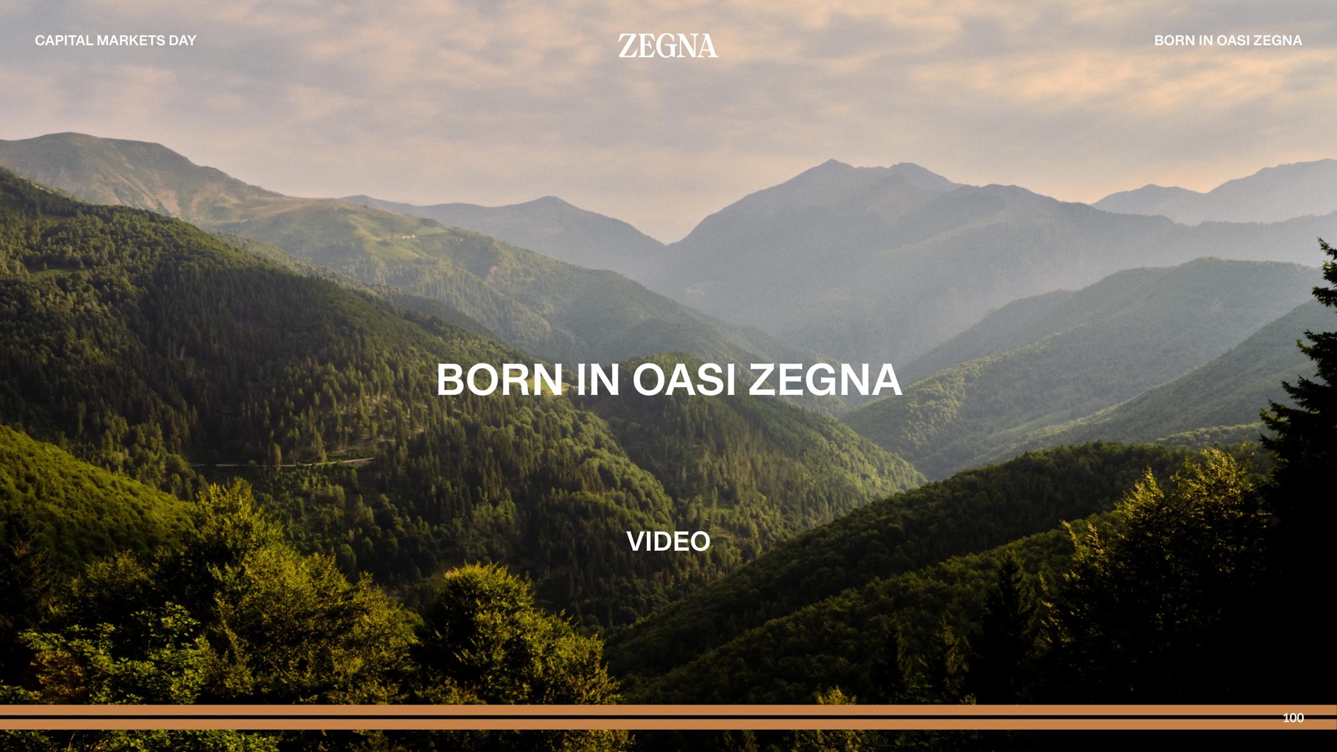 born in video | Zegna