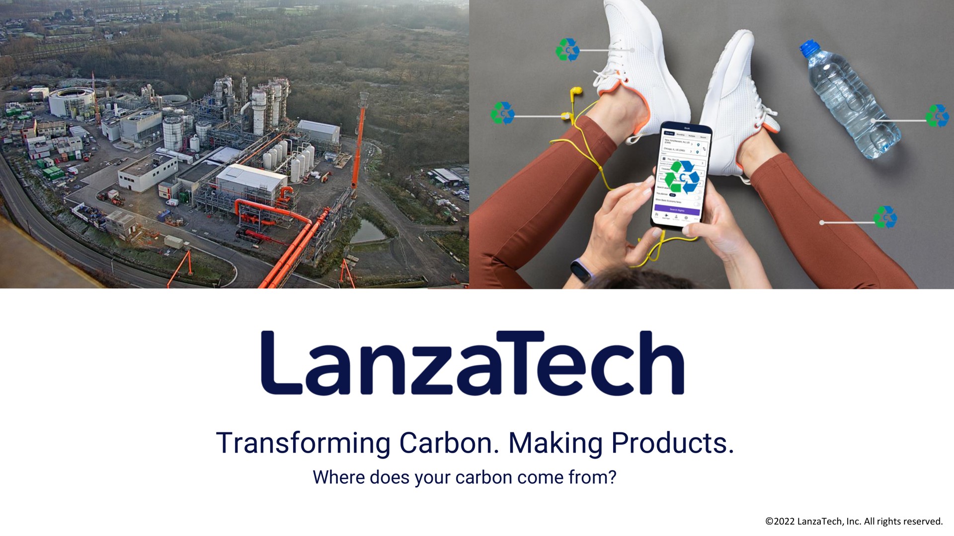 transforming carbon making products | LanzaTech