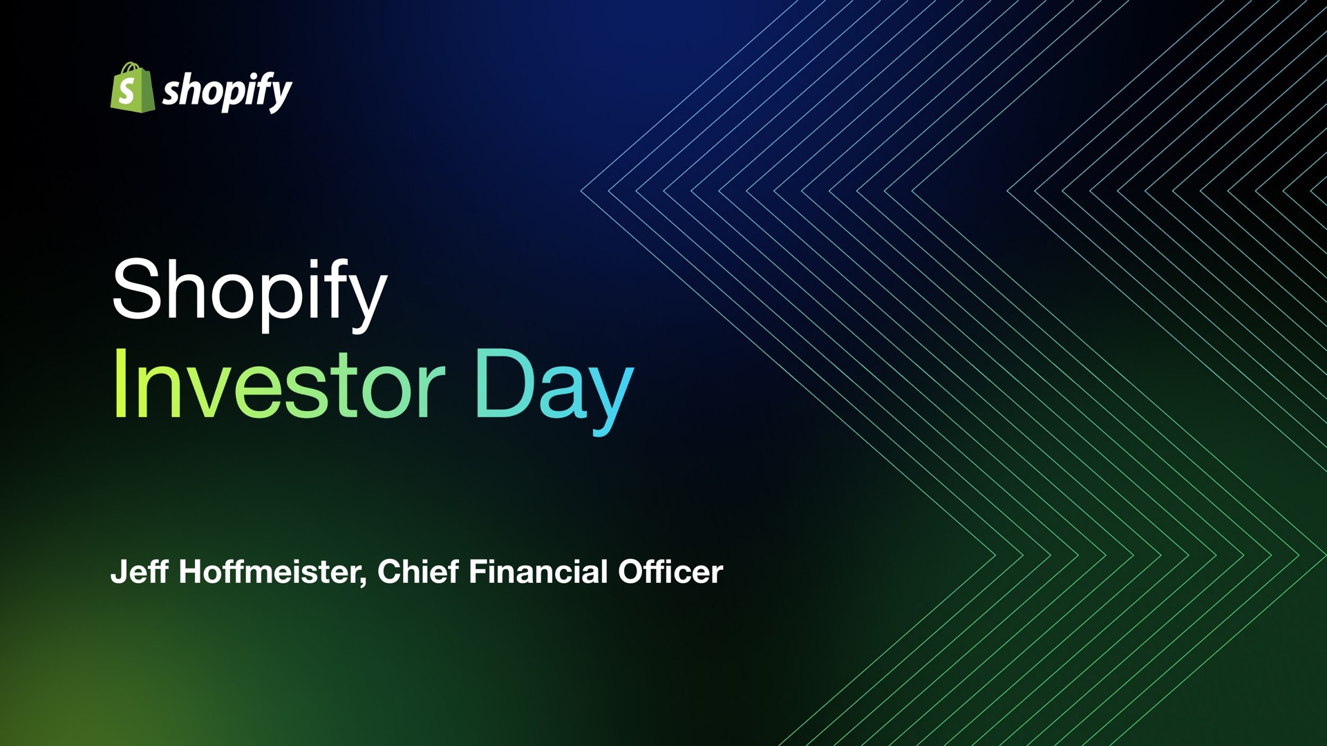 jeff chief financial officer | Shopify