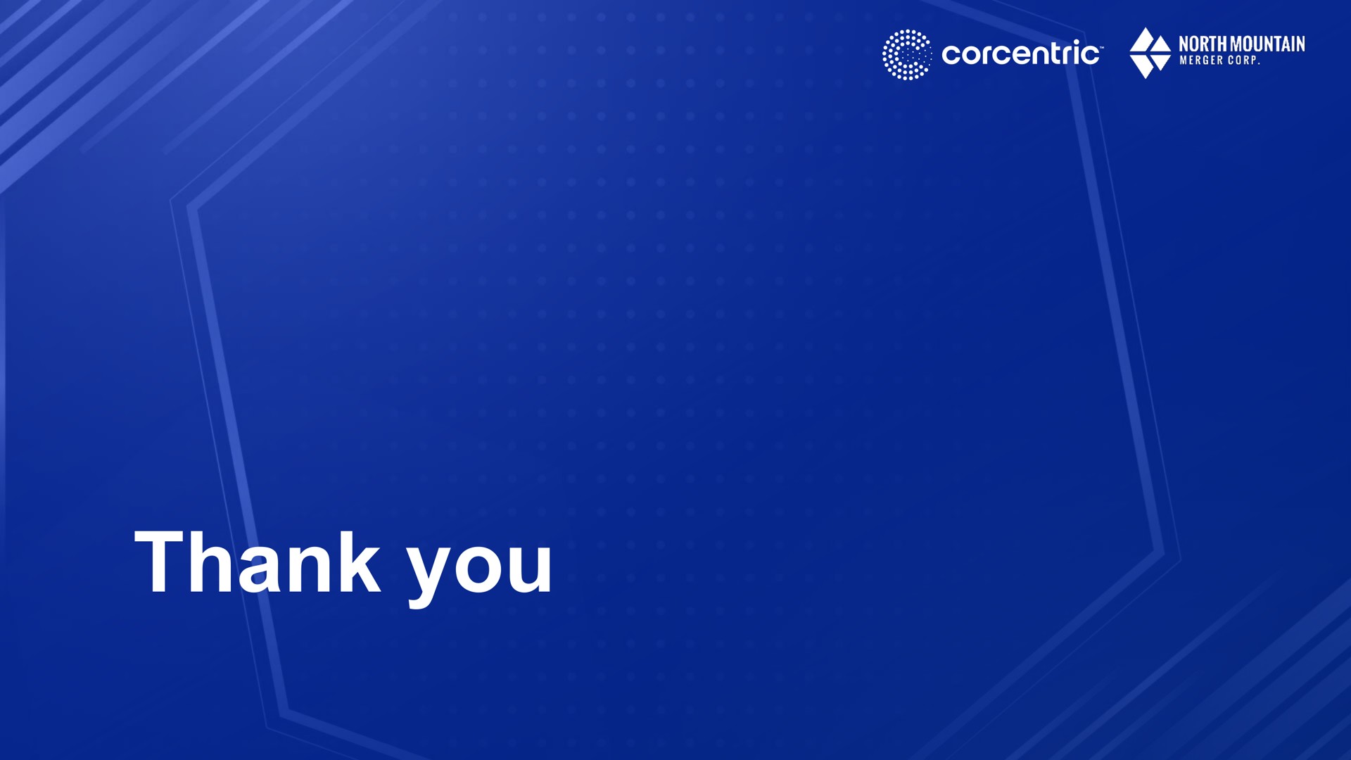 thank you | Corecentric