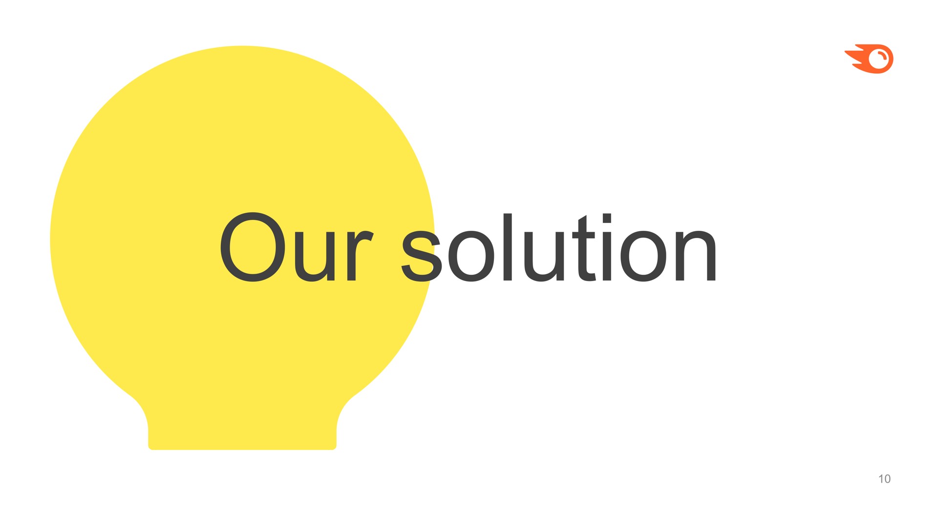 our solution | Semrush