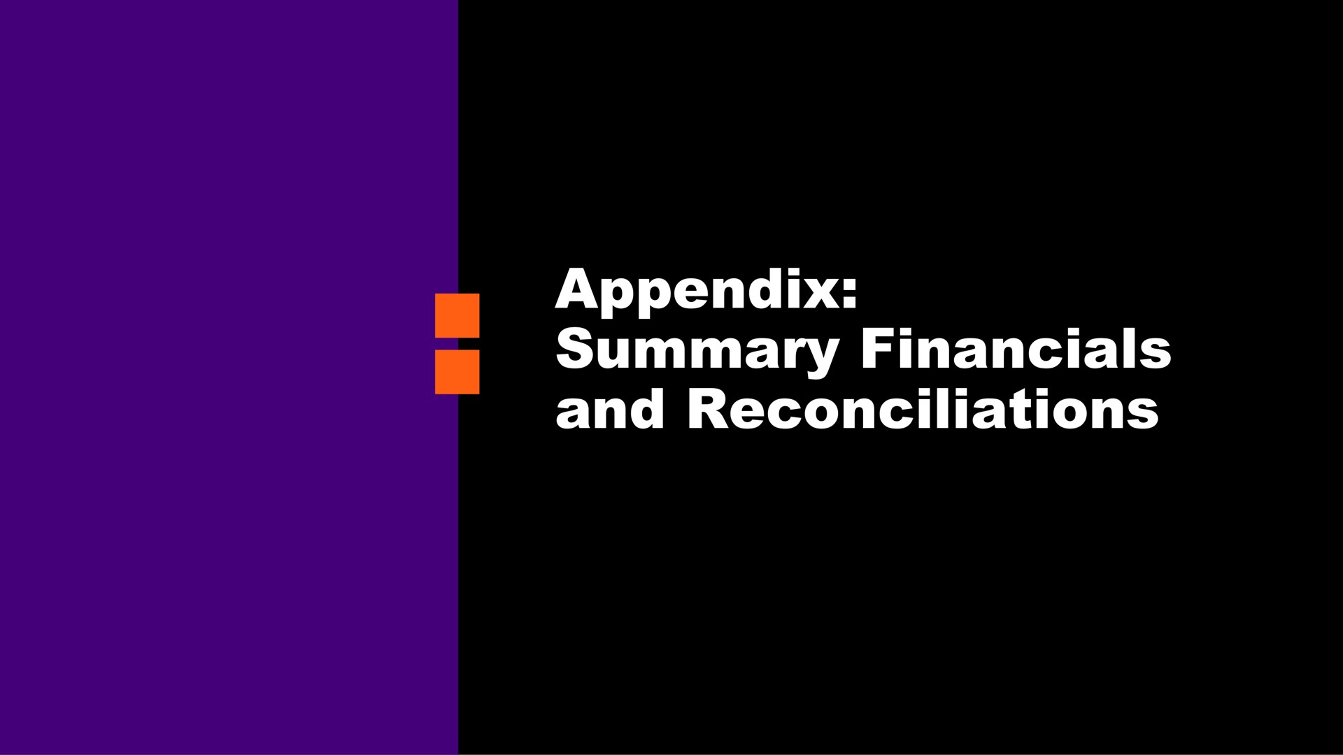 appendix summary and reconciliations | GlobalFoundries