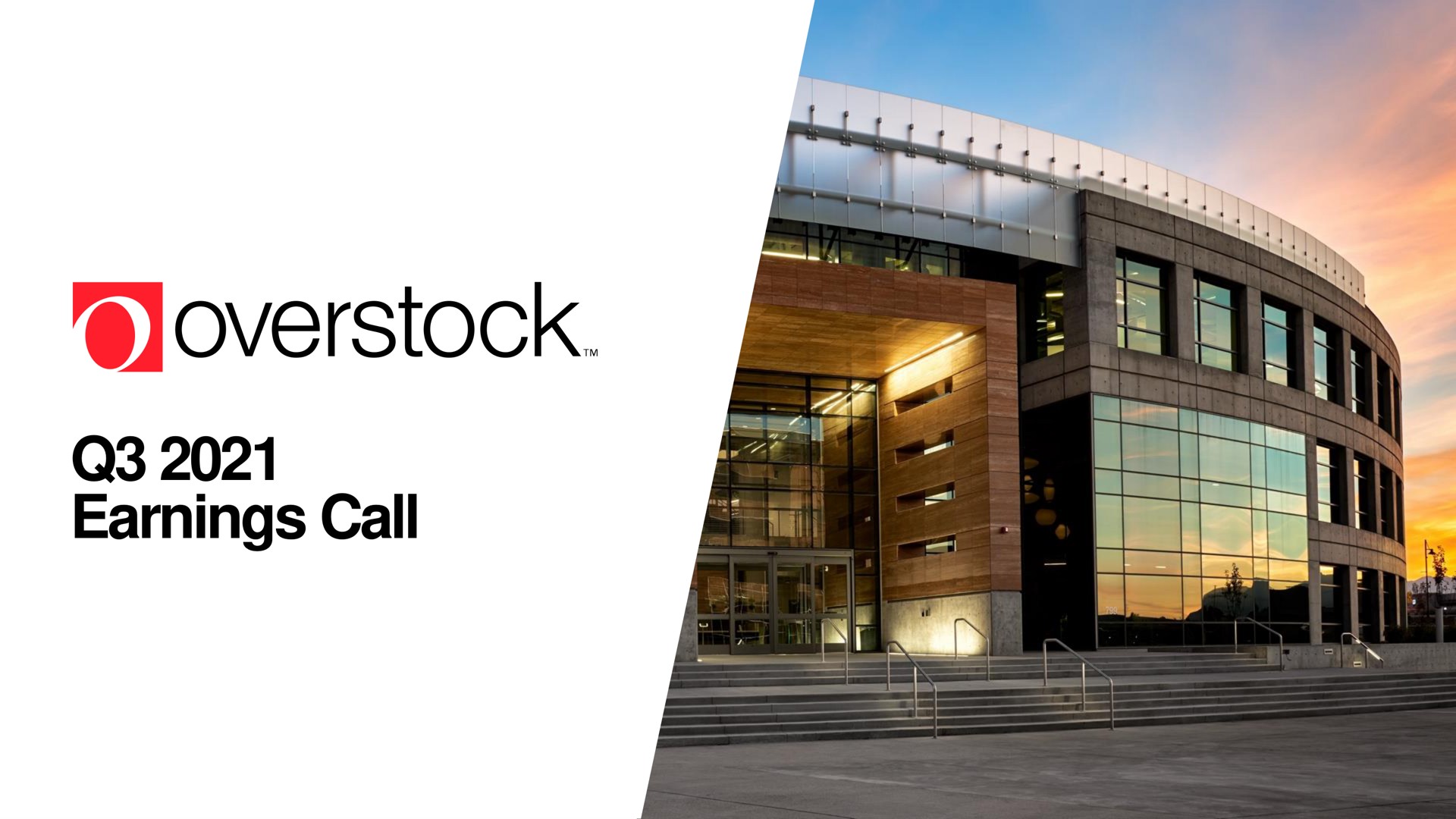 earnings call | Overstock