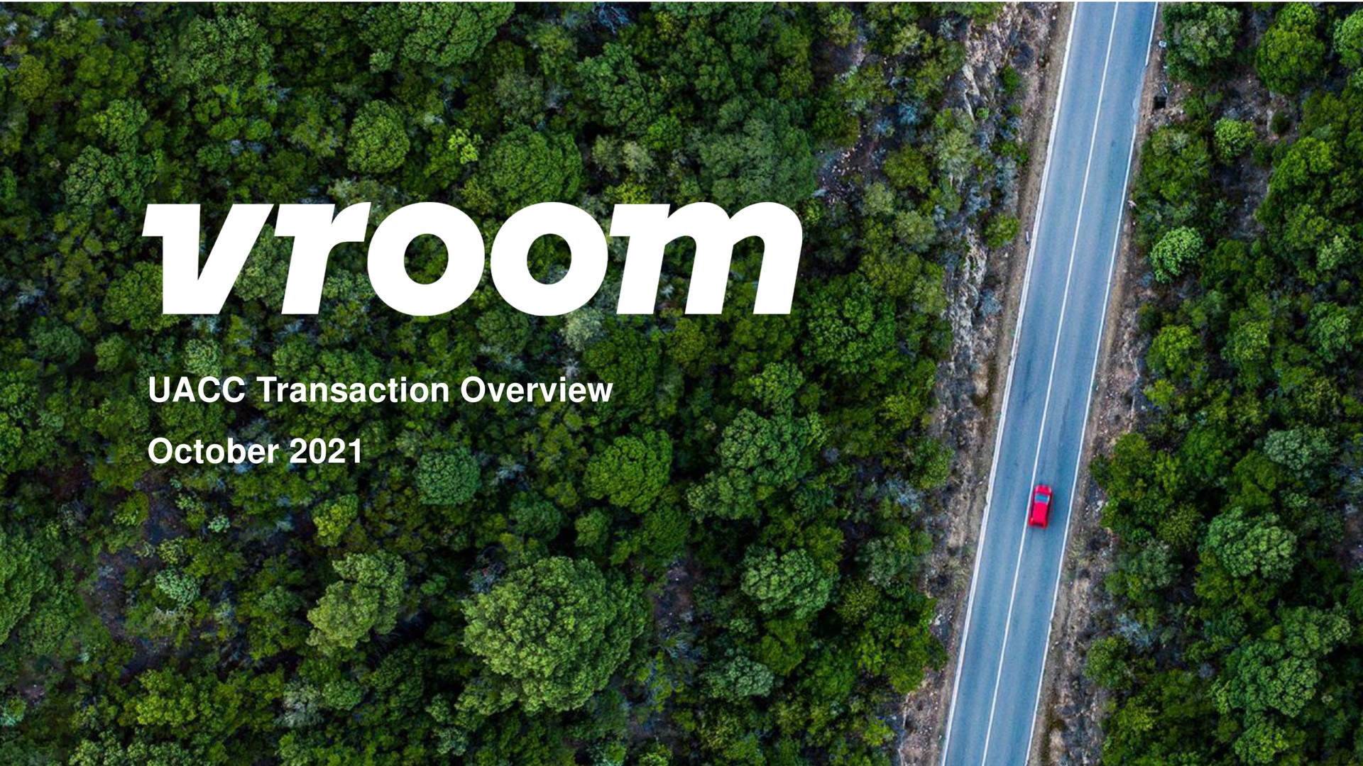 transaction overview a an | Vroom