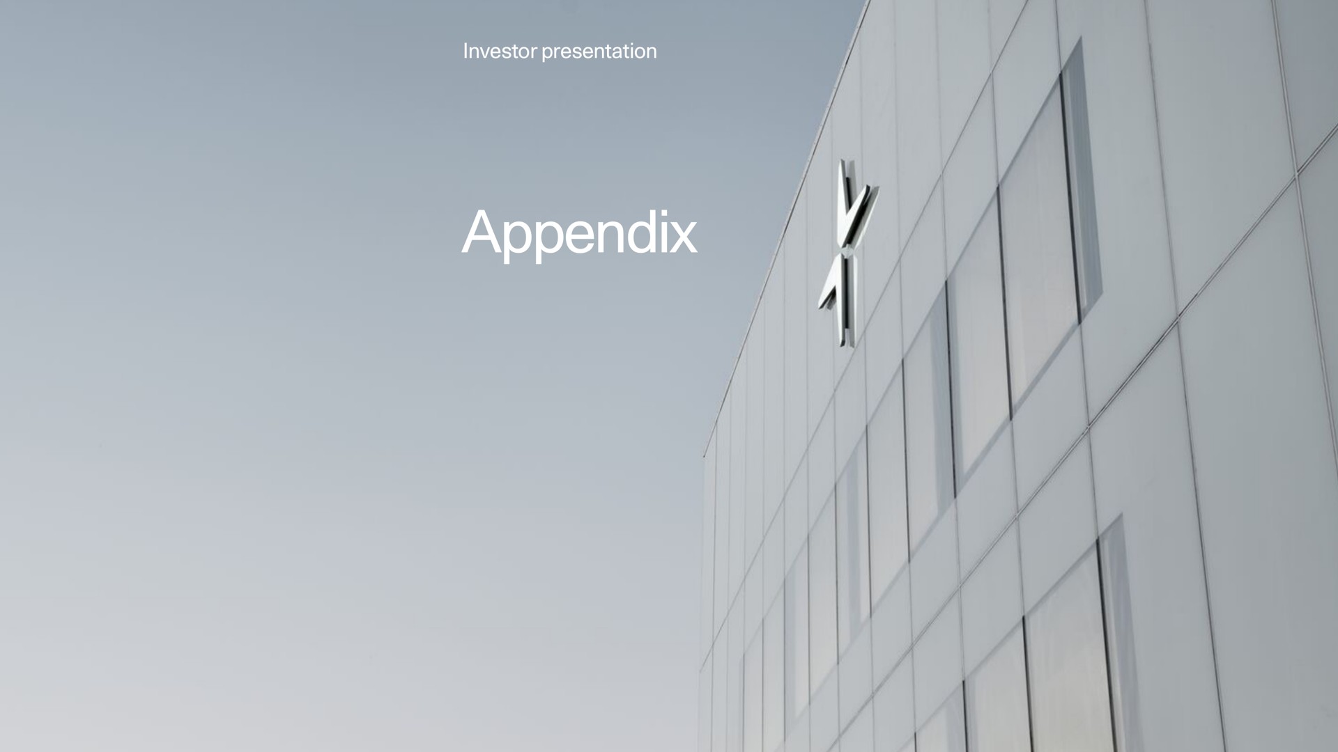 investor presentation appendix | Polestar