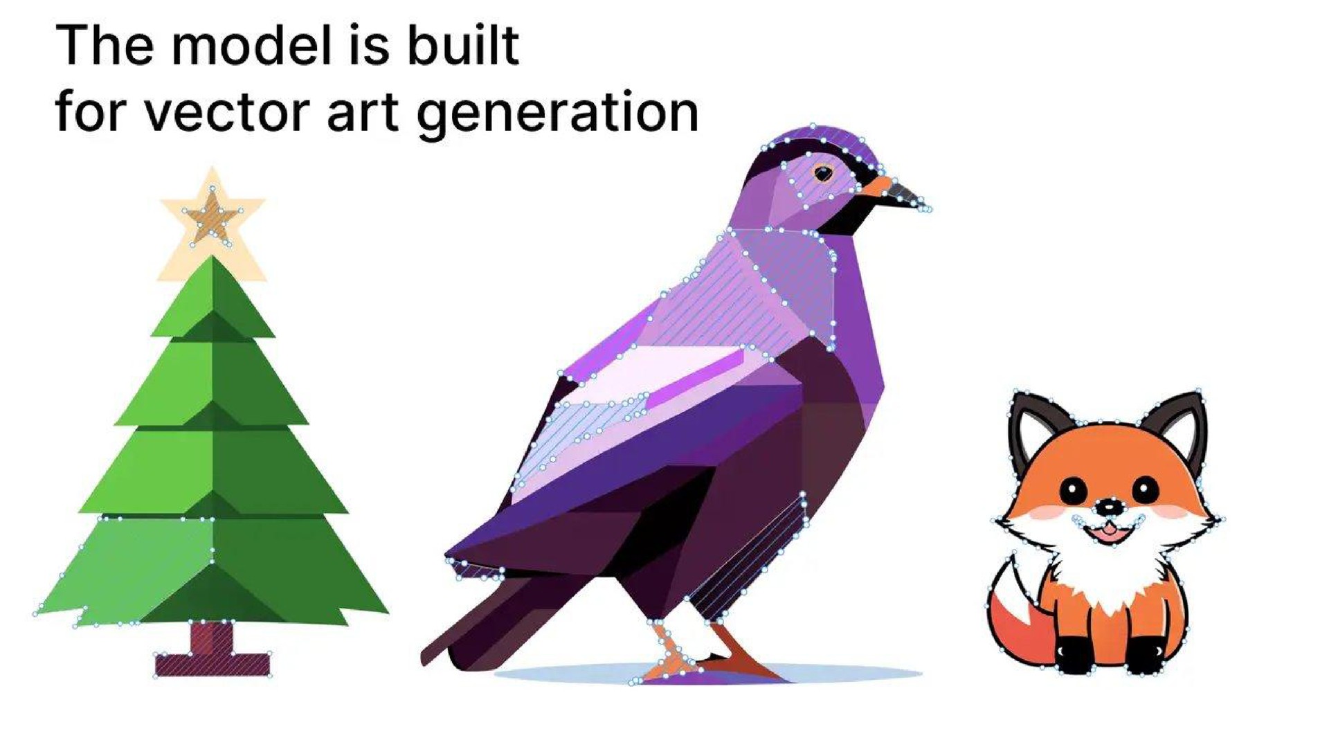 the model is built for vector art generation | Recraft.AI