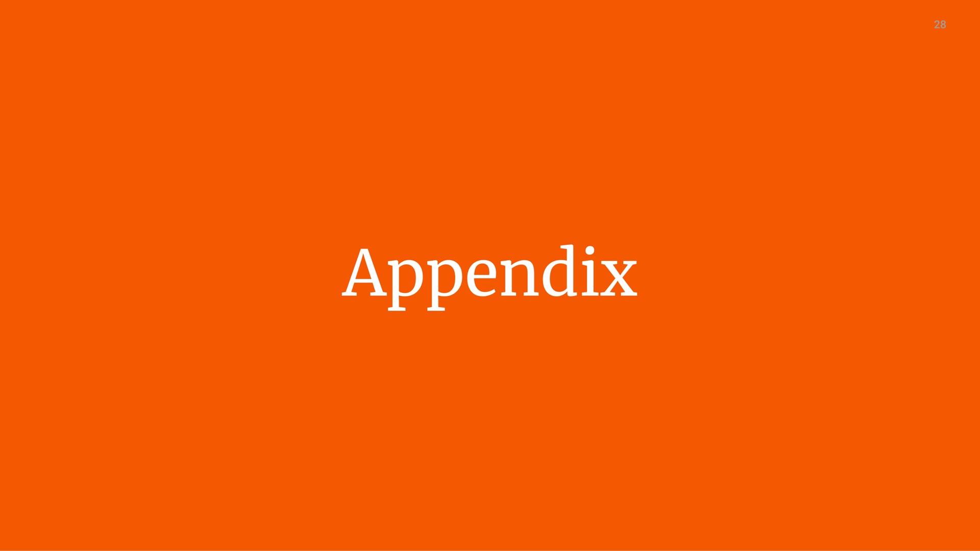 appendix | Etsy
