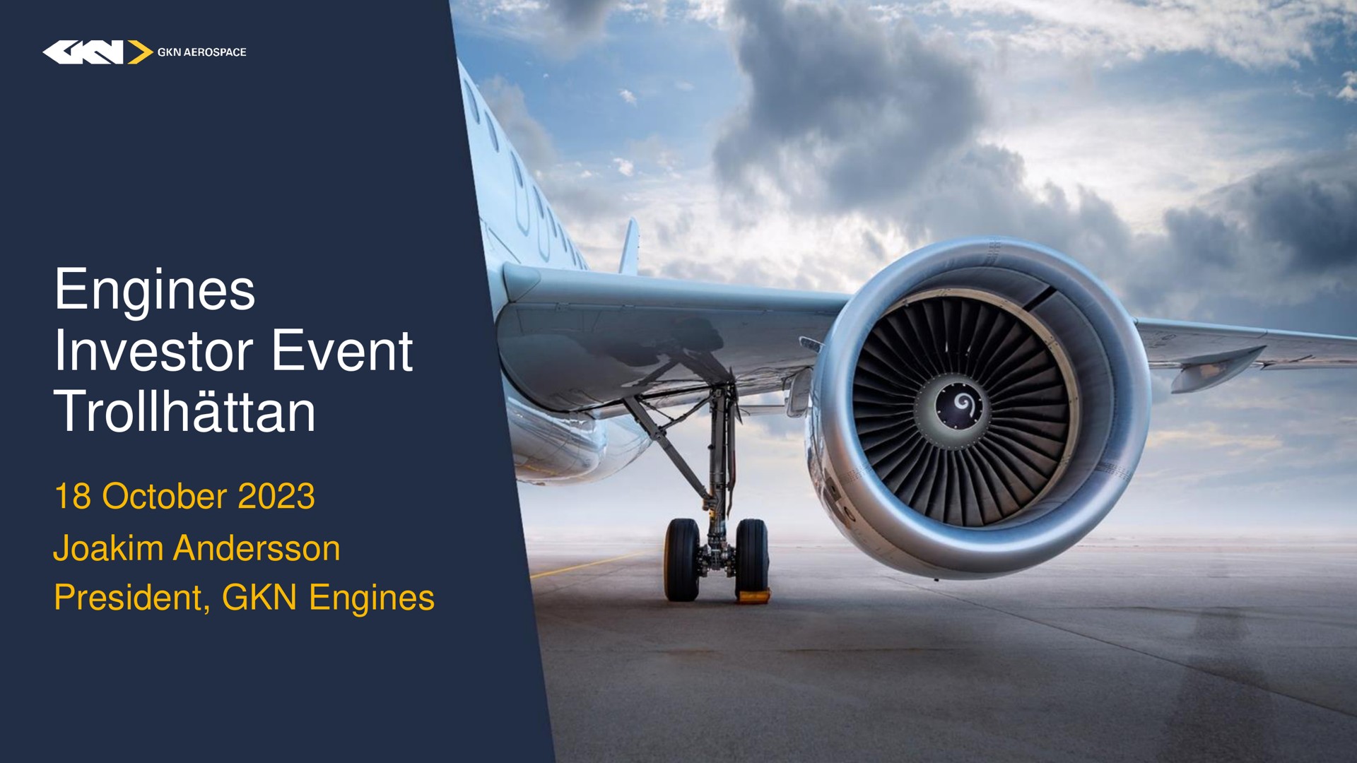 engines investor event president engines | Melrose