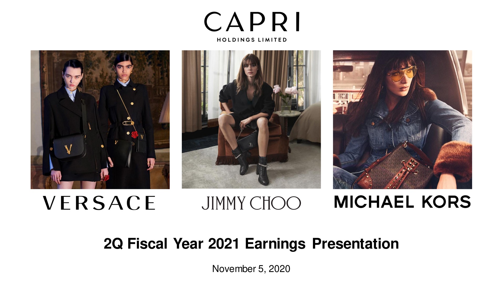 fiscal year earnings presentation kors | Capri Holdings