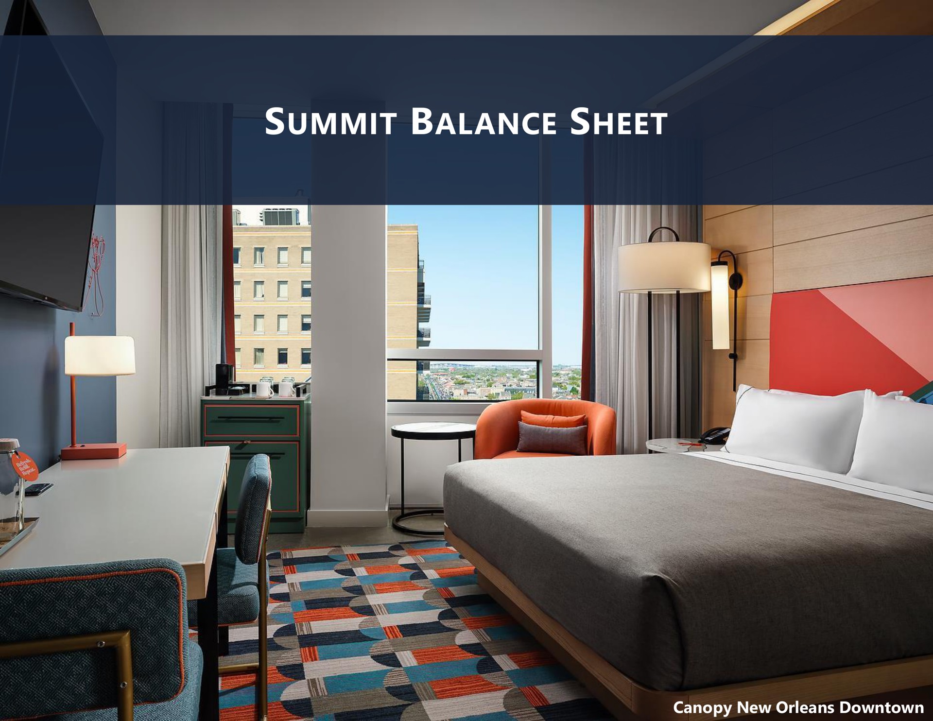 summit balance sheet | Summit Hotel Properties
