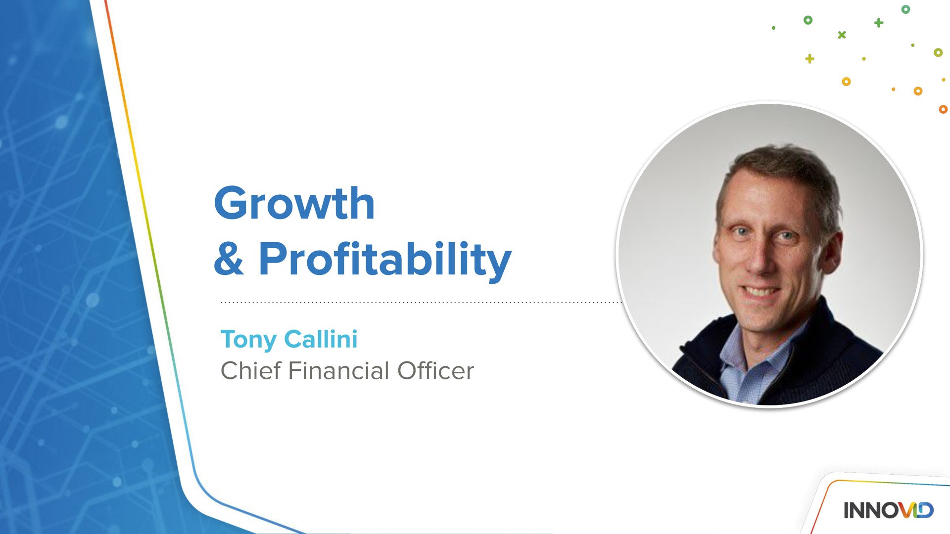 growth pro tony chief financial profitability | Innovid
