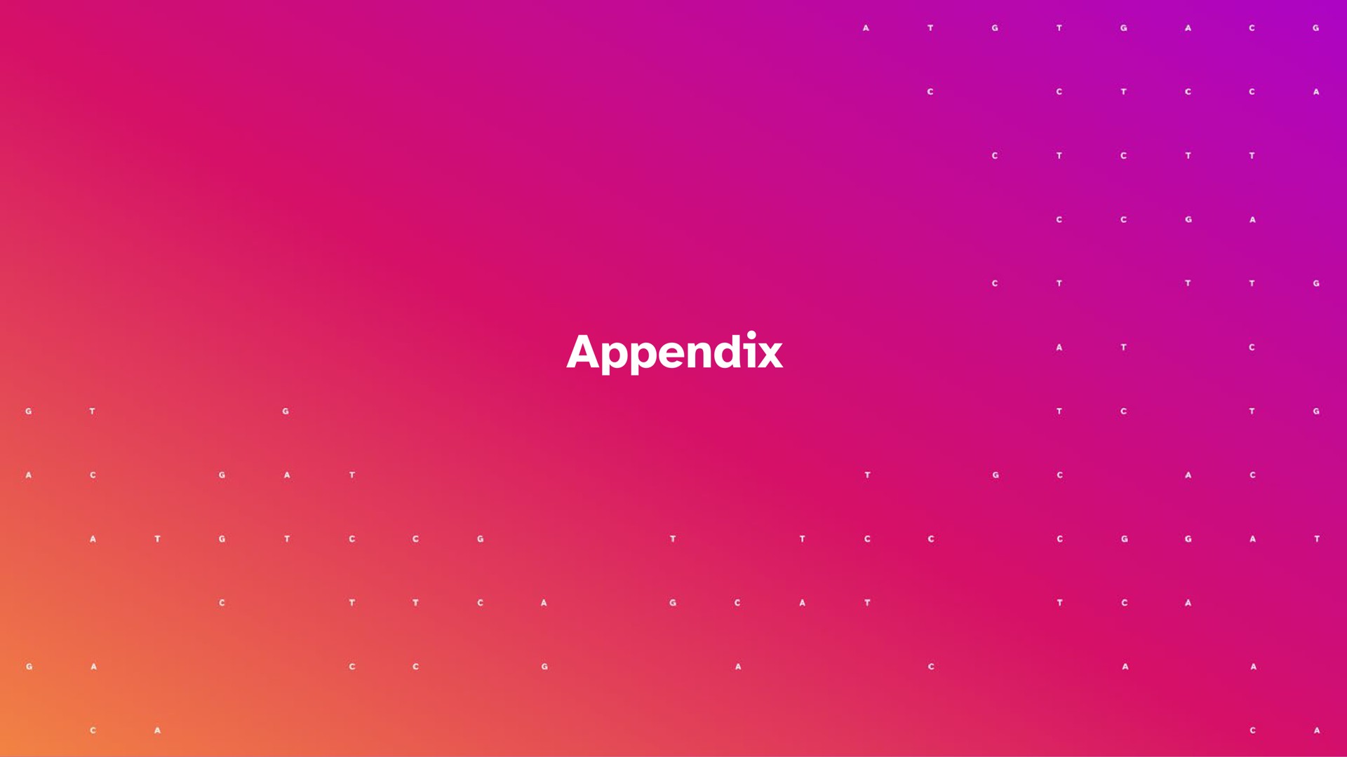 appendix | 23andMe
