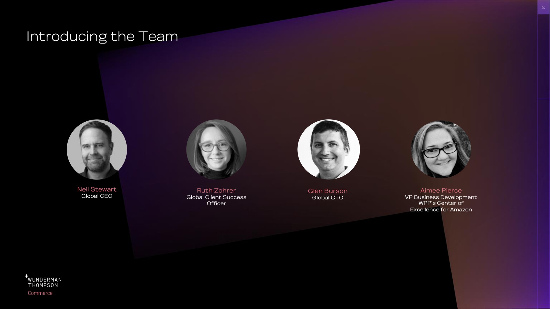 introducing the team | WPP