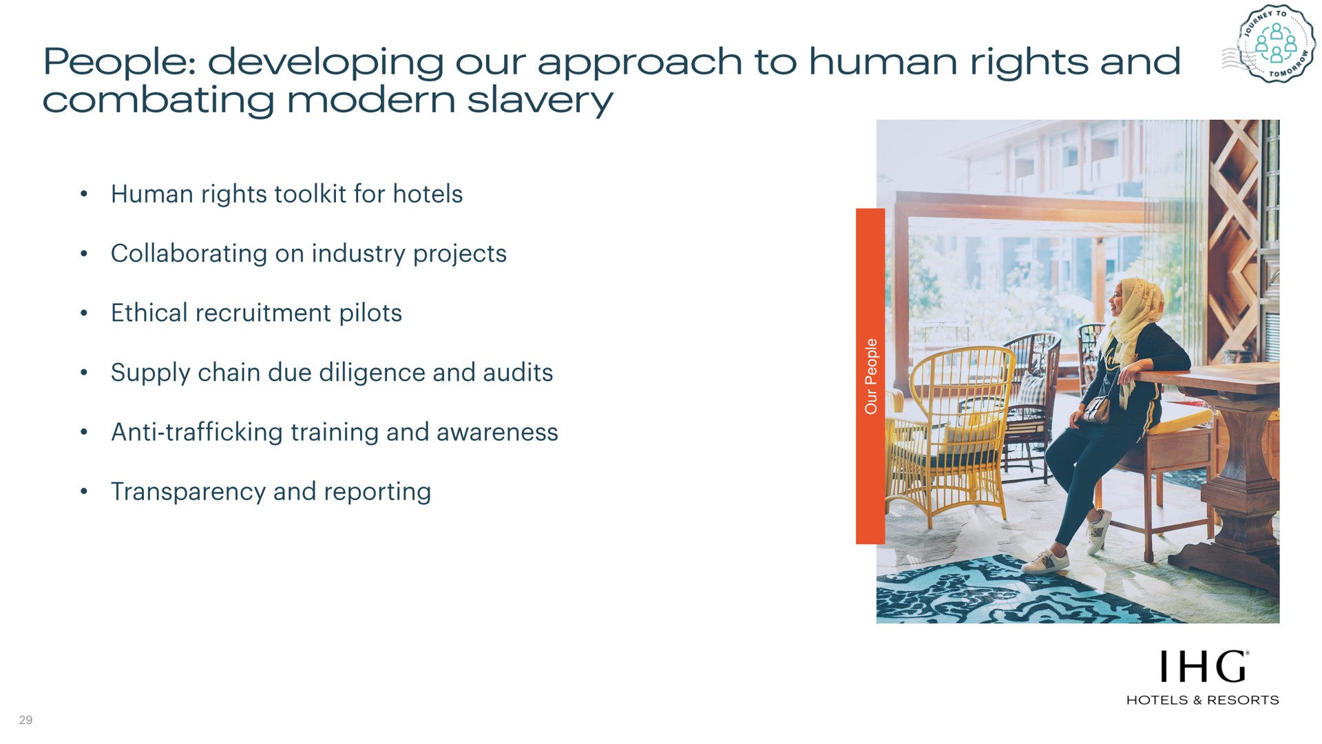 people developing our approach to human rights and combating modern slavery | IHG Hotels