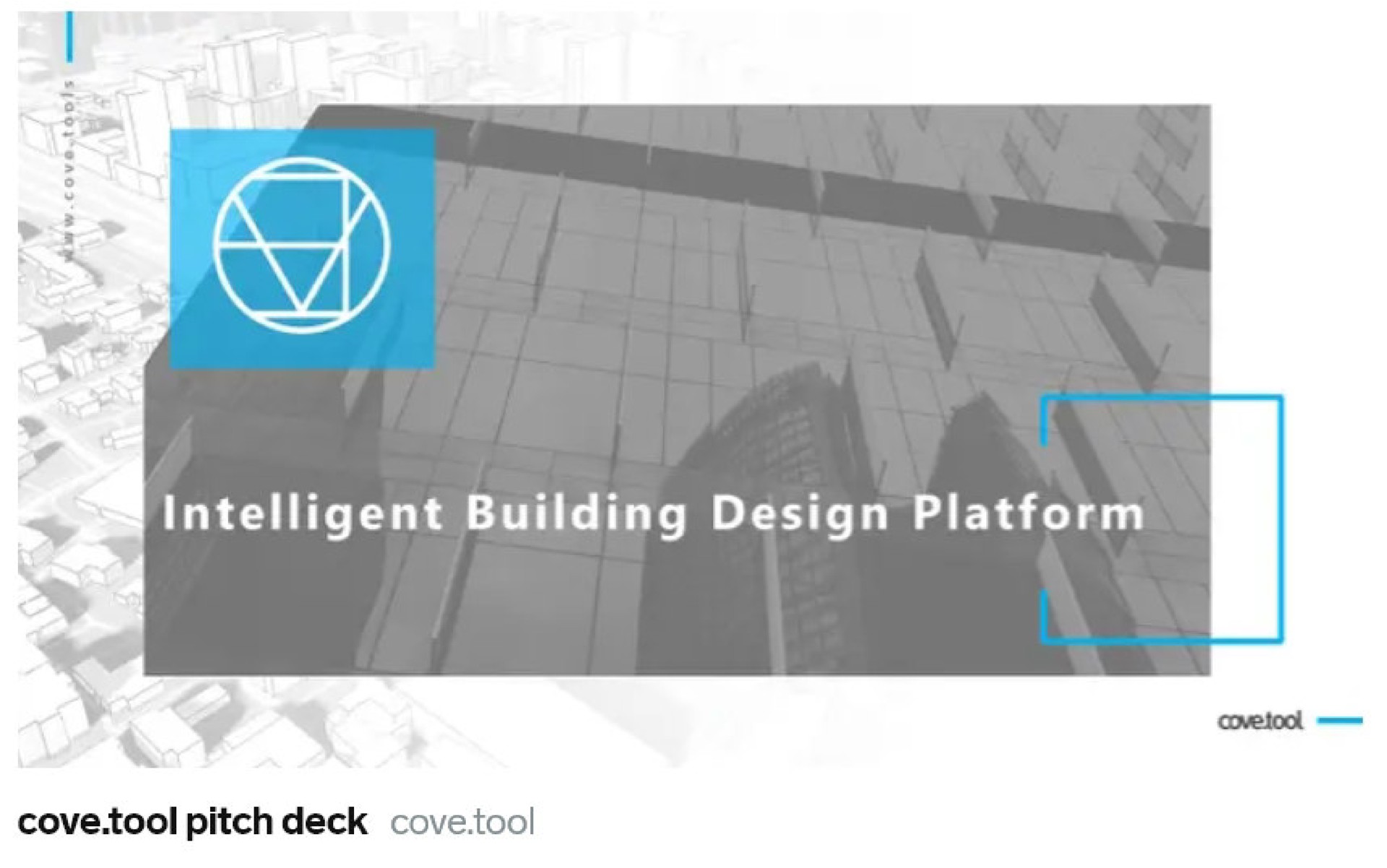 a building design platform cove tool pitch deck cove too | Covetool