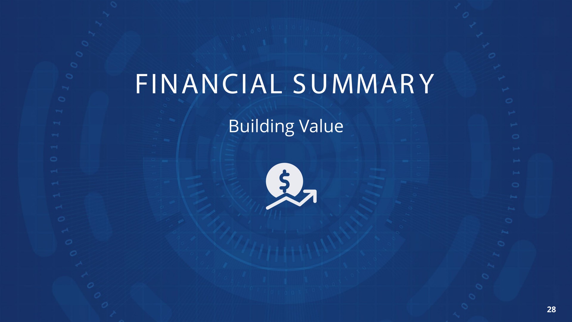 financial building value summary | Newsight Imaging