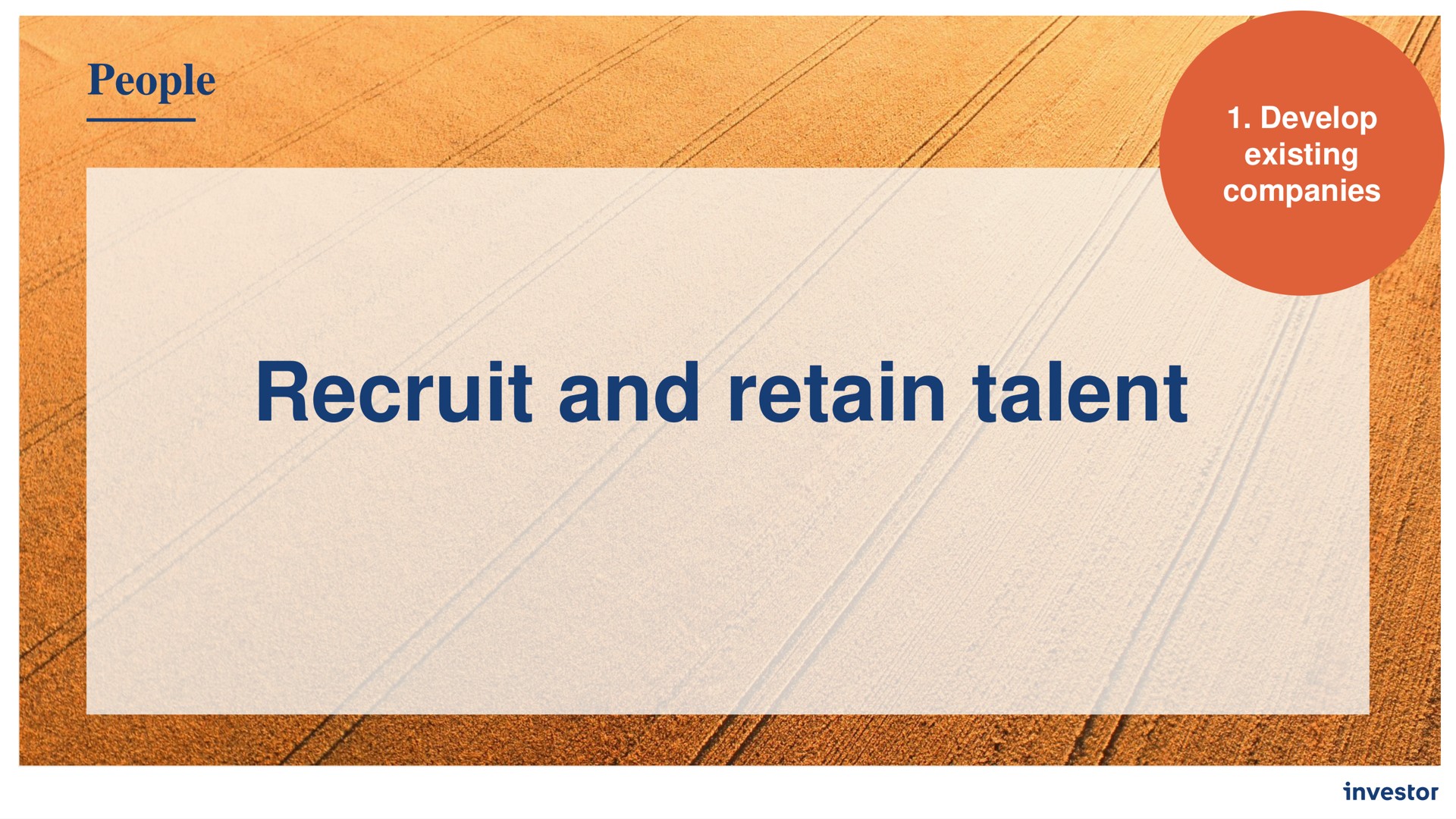 people recruit and retain talent | Investor AB