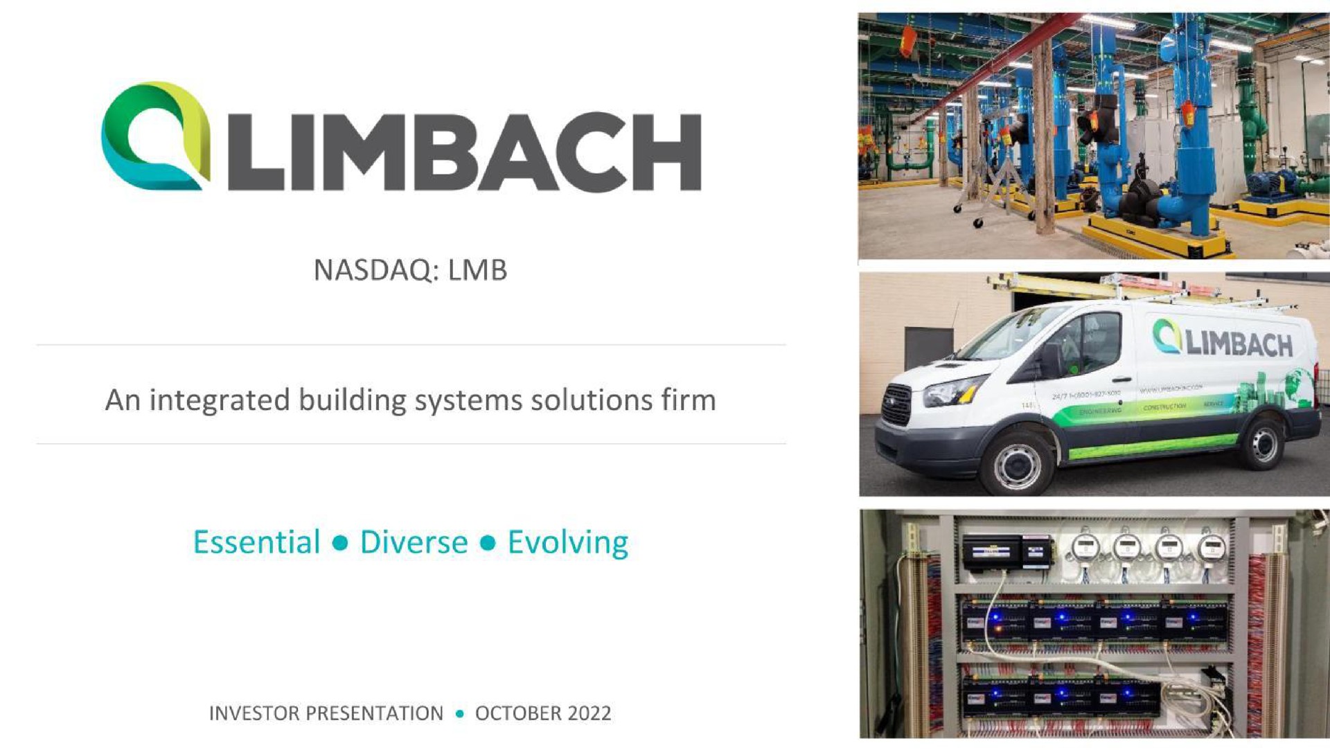 an integrated building systems solutions firm essential diverse evolving | Limbach Holdings