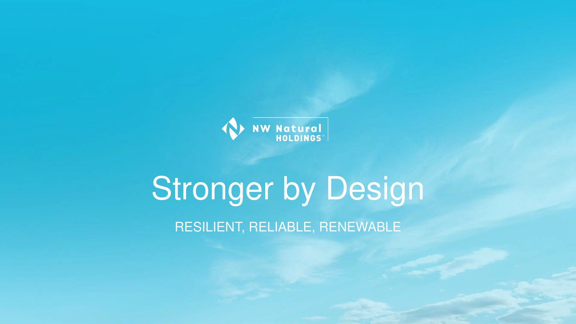 by design | NW Natural Holdings