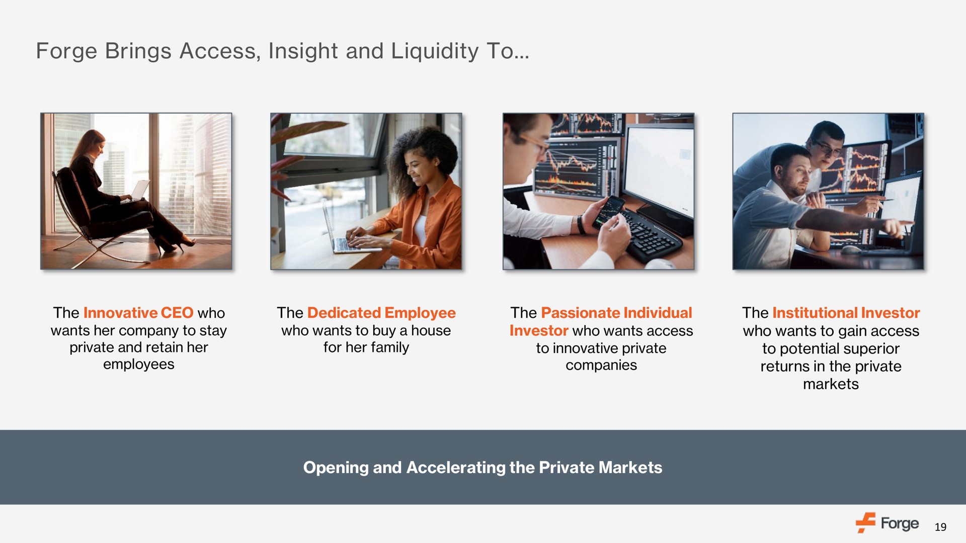 forge brings access insight and liquidity to | Forge
