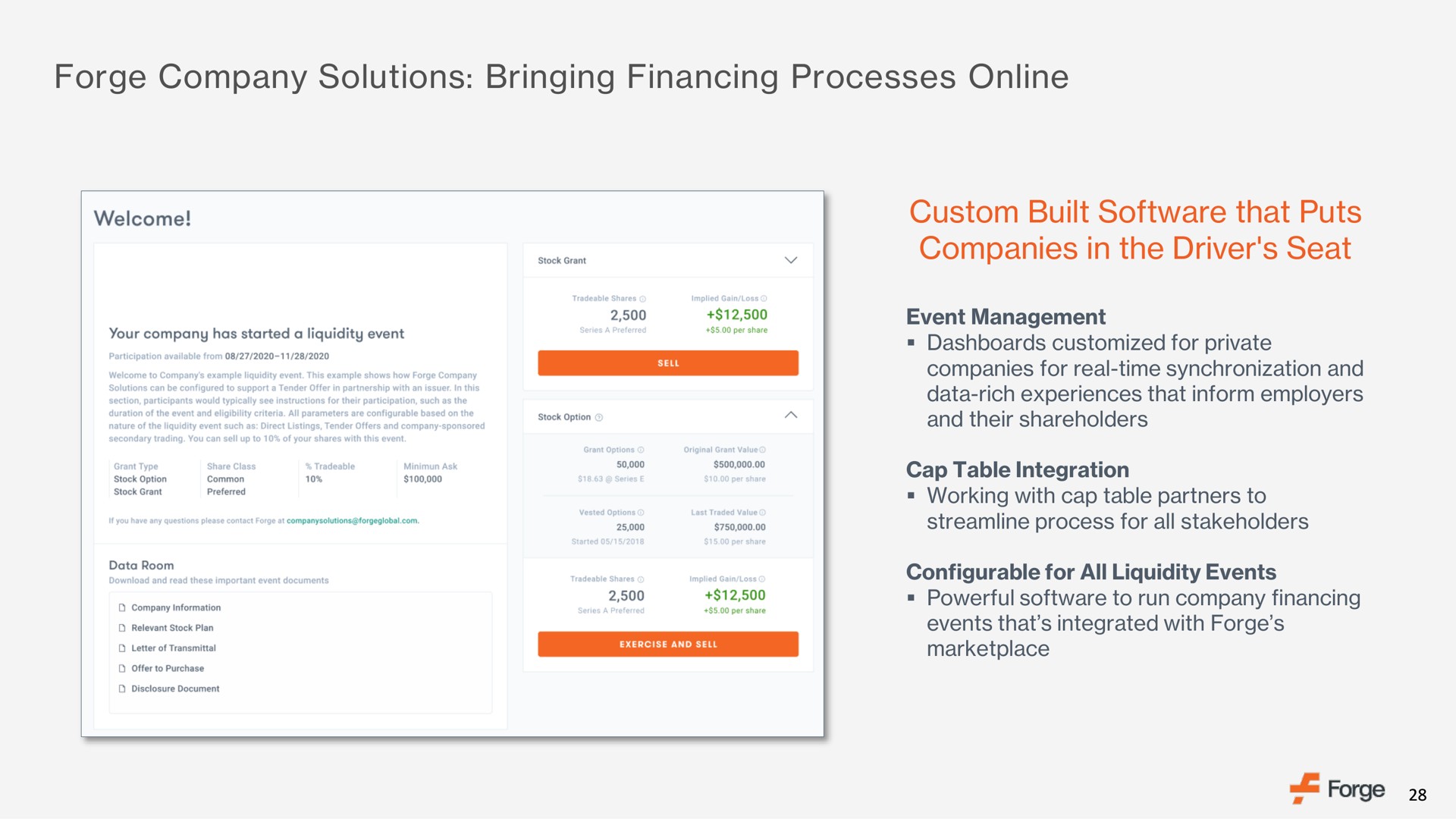 forge company solutions bringing financing processes custom built that puts companies in the driver seat of | Forge