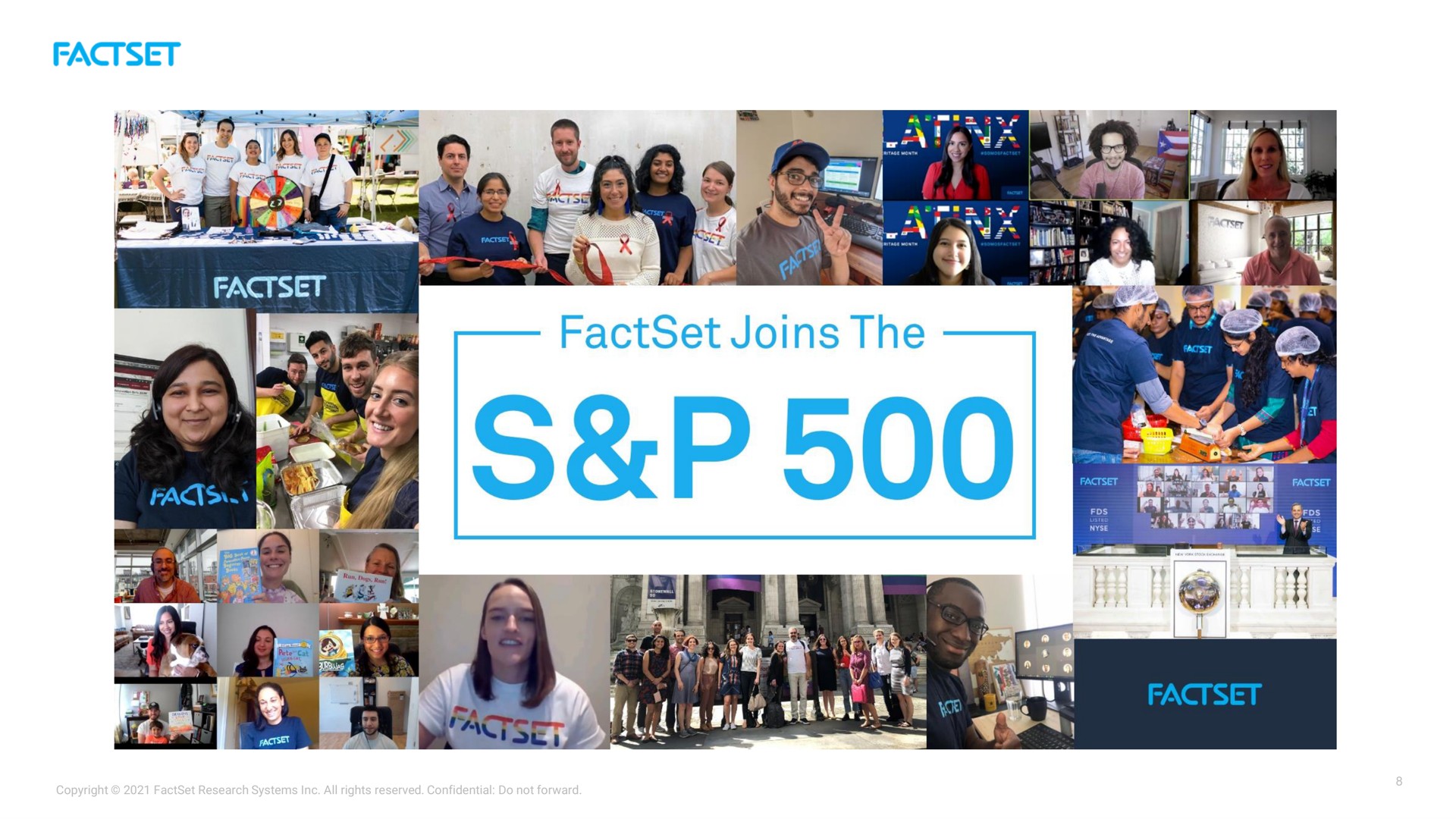 at i joins the | Factset