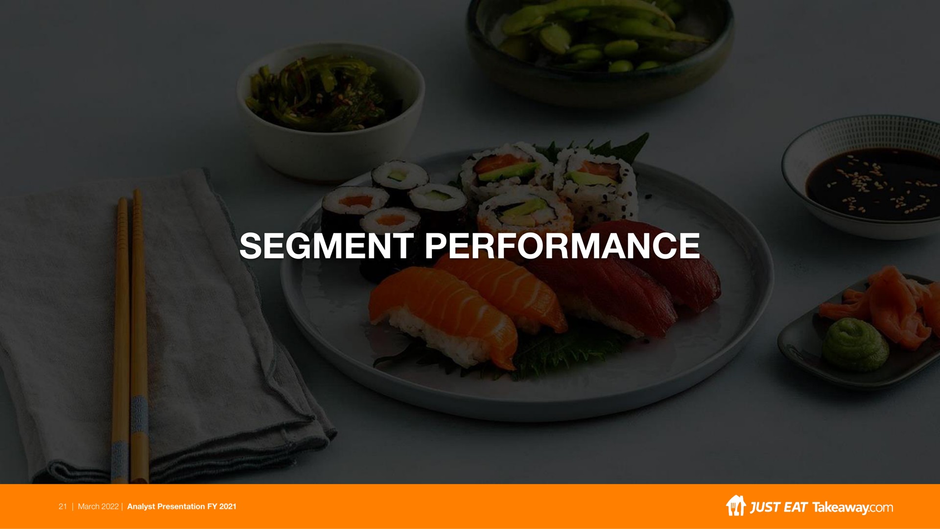 segment performance | Just Eat Takeaway.com