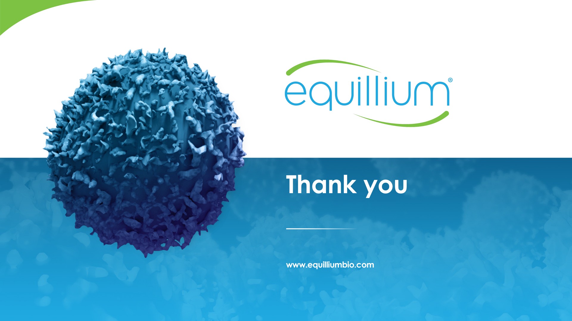 thank you a | Equillium