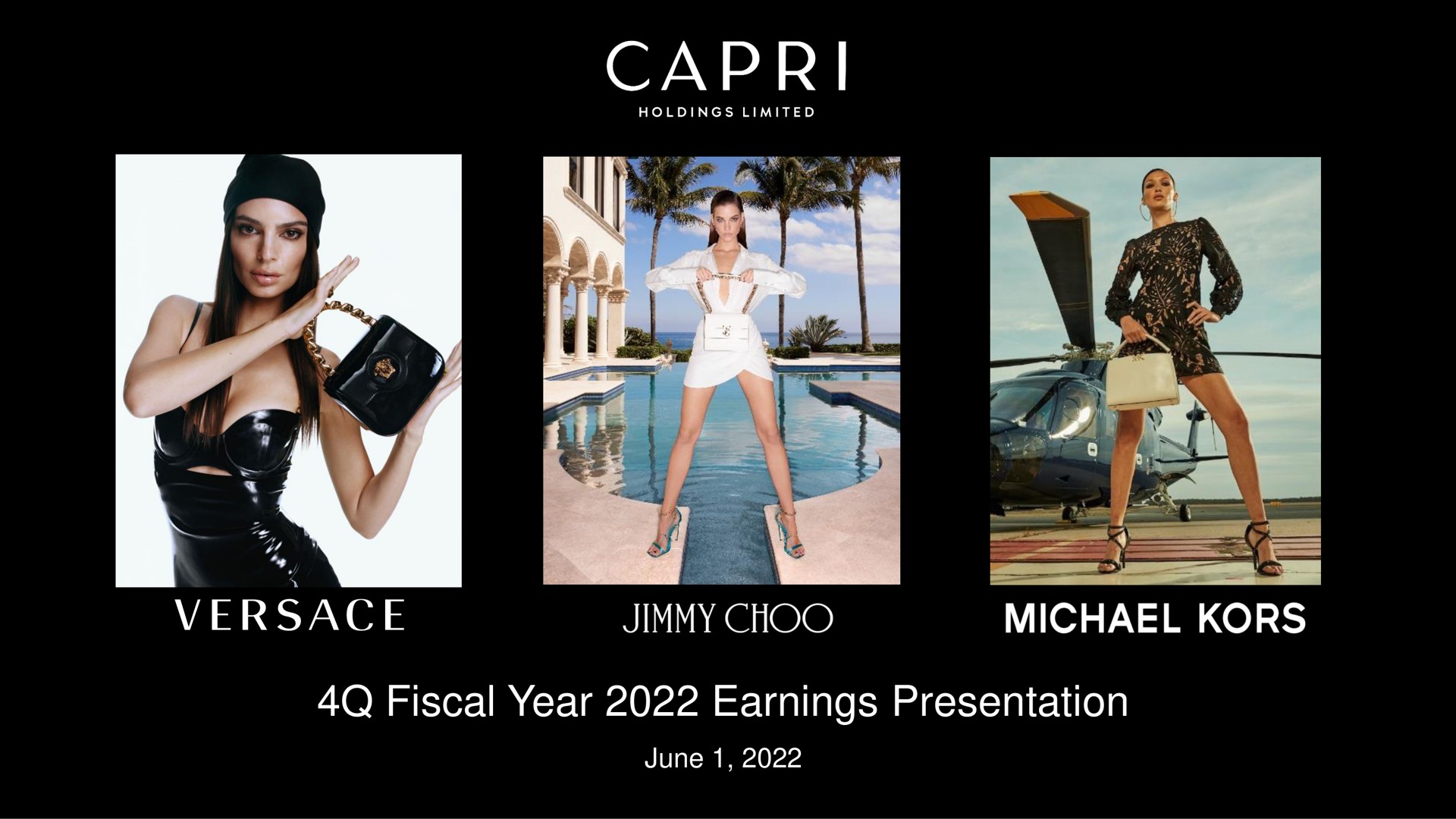 fiscal year earnings presentation jimmy kors | Capri Holdings