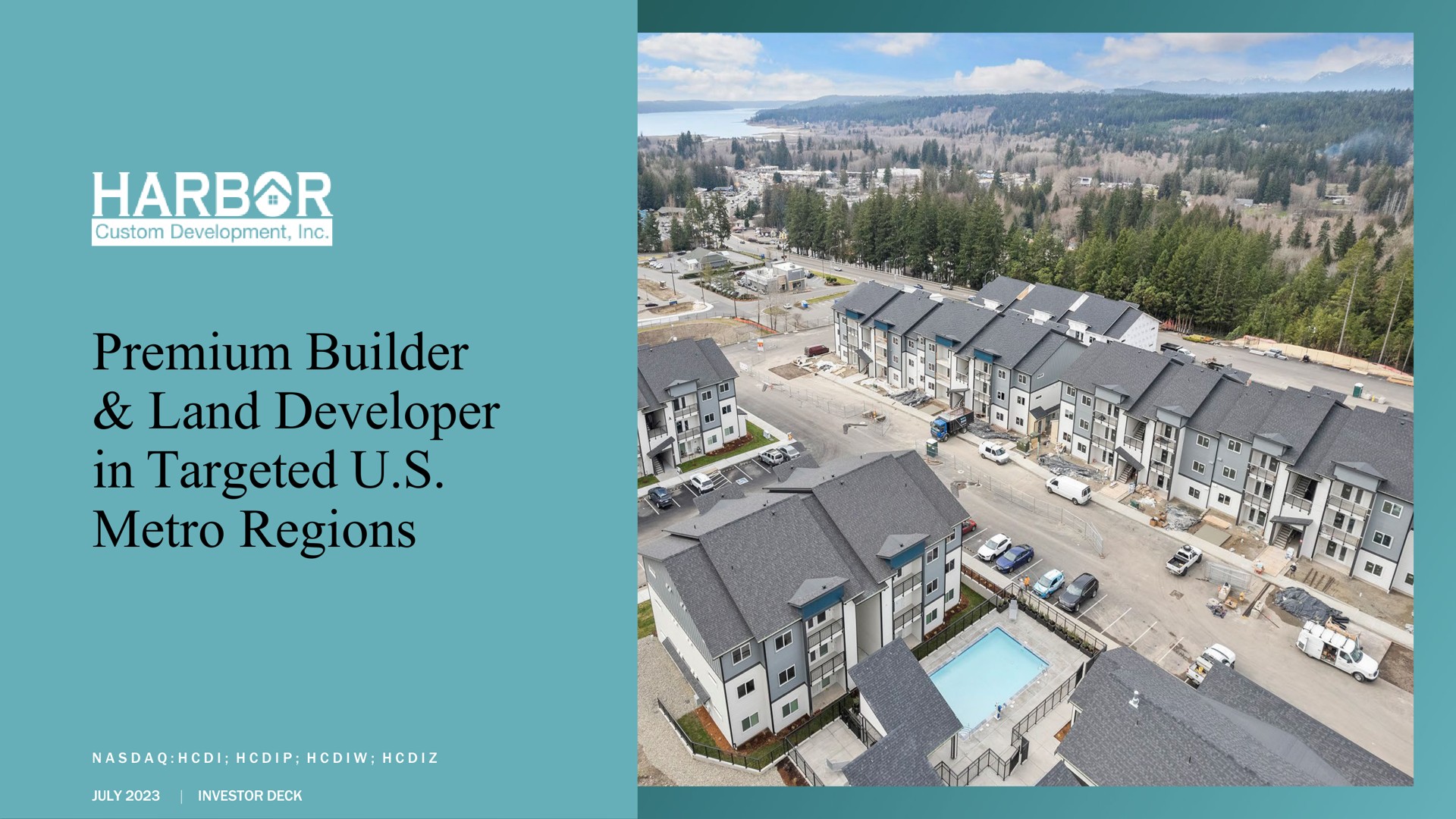 premium builder land developer in targeted regions | Harbor Custom Development